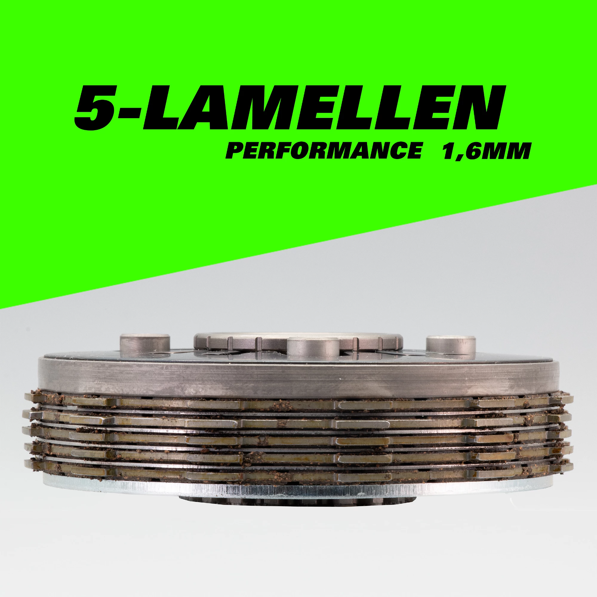 Kupplungspaket Performance 5-Lamellen 1,6mm S51 KR51/2 SR50