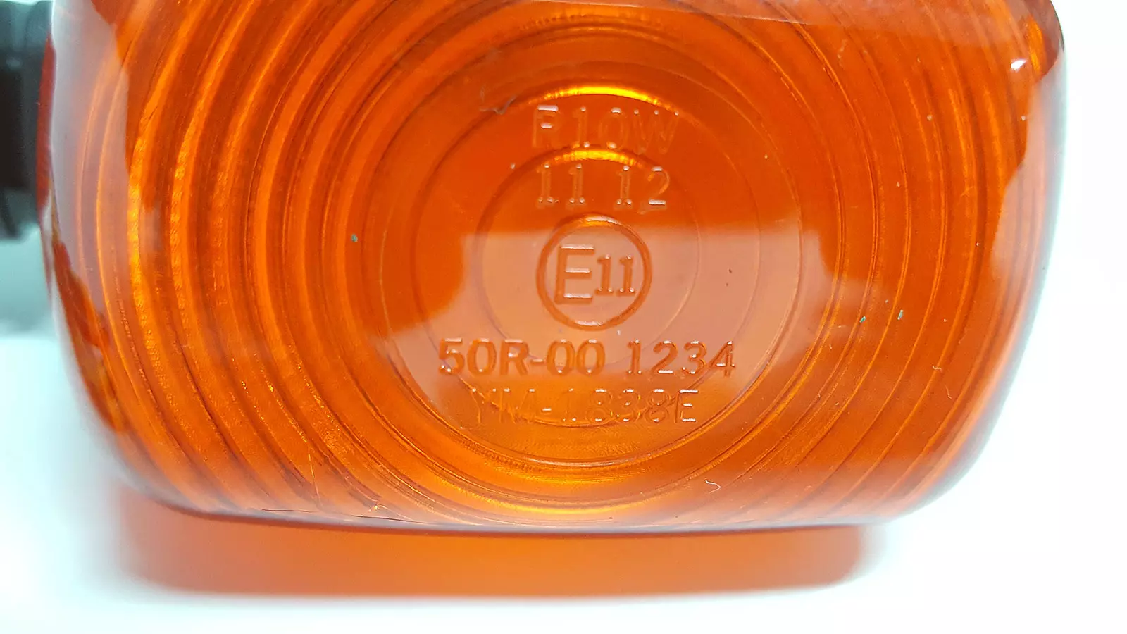 Blinker Blinkerleuchte orange  mit E-Prüfzeichen SR50