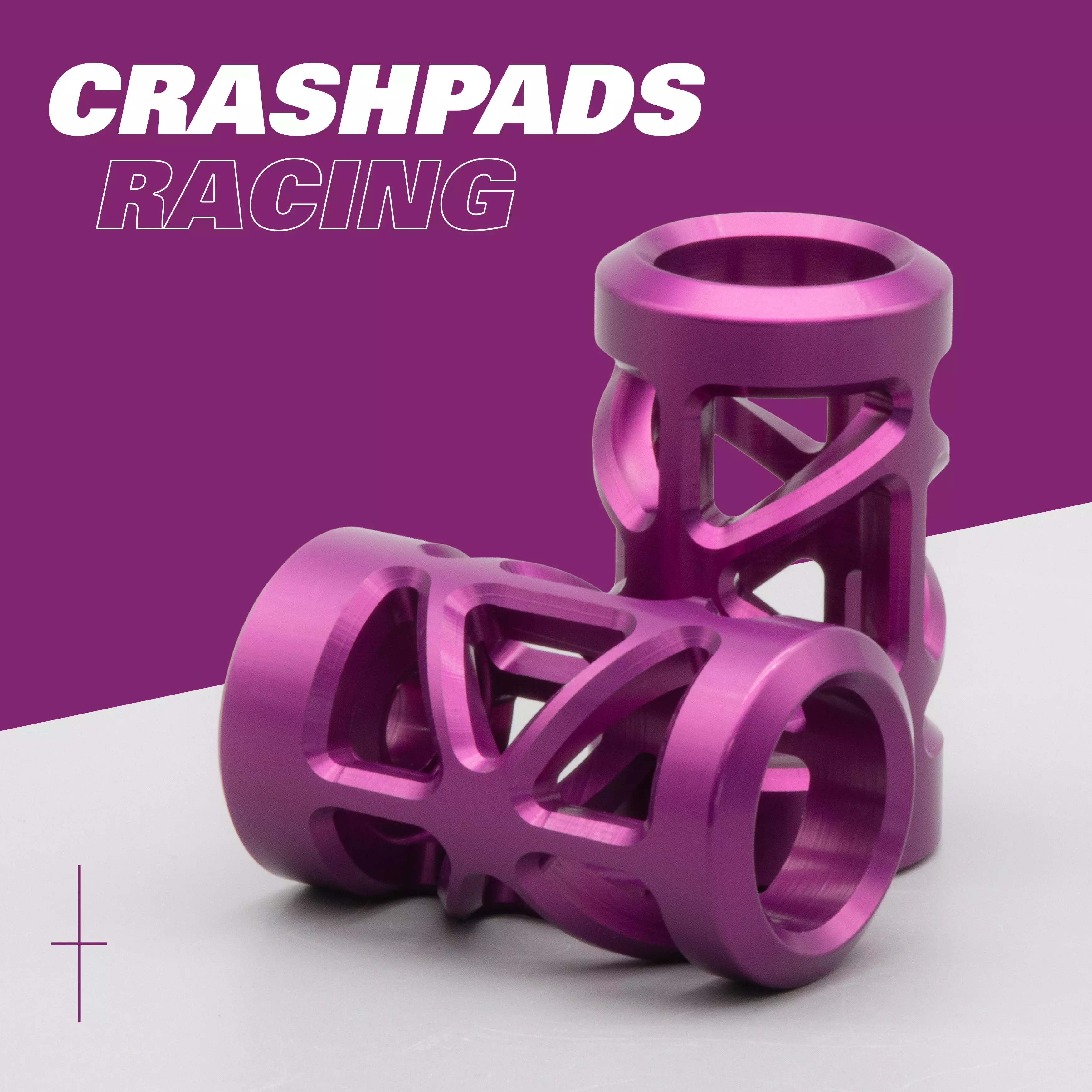 CNC Racing Alu Sturzpads Crashpads lila