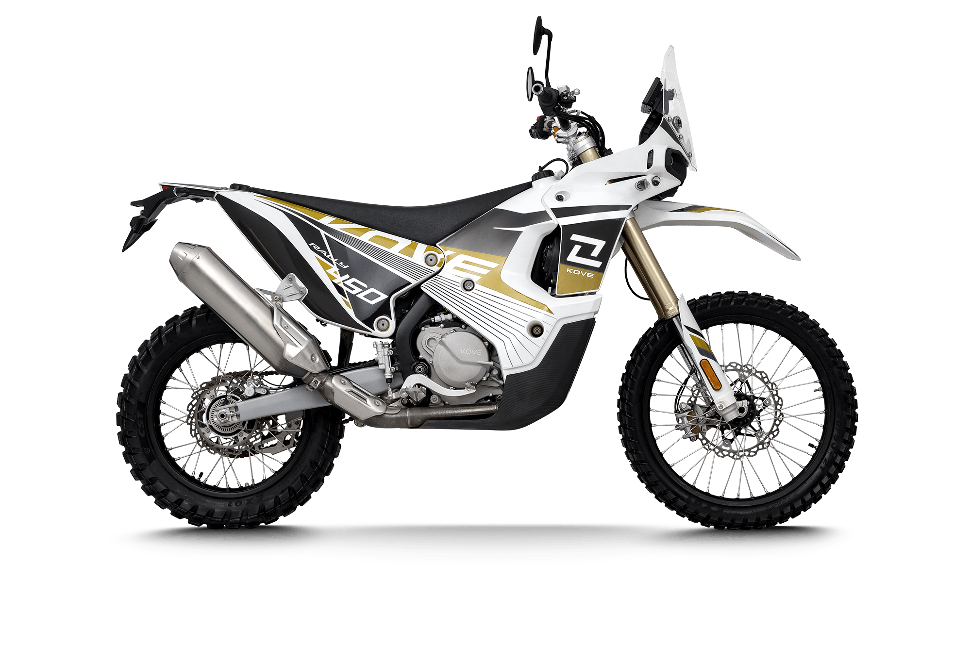 Kove 450 Rally schwarz-gold