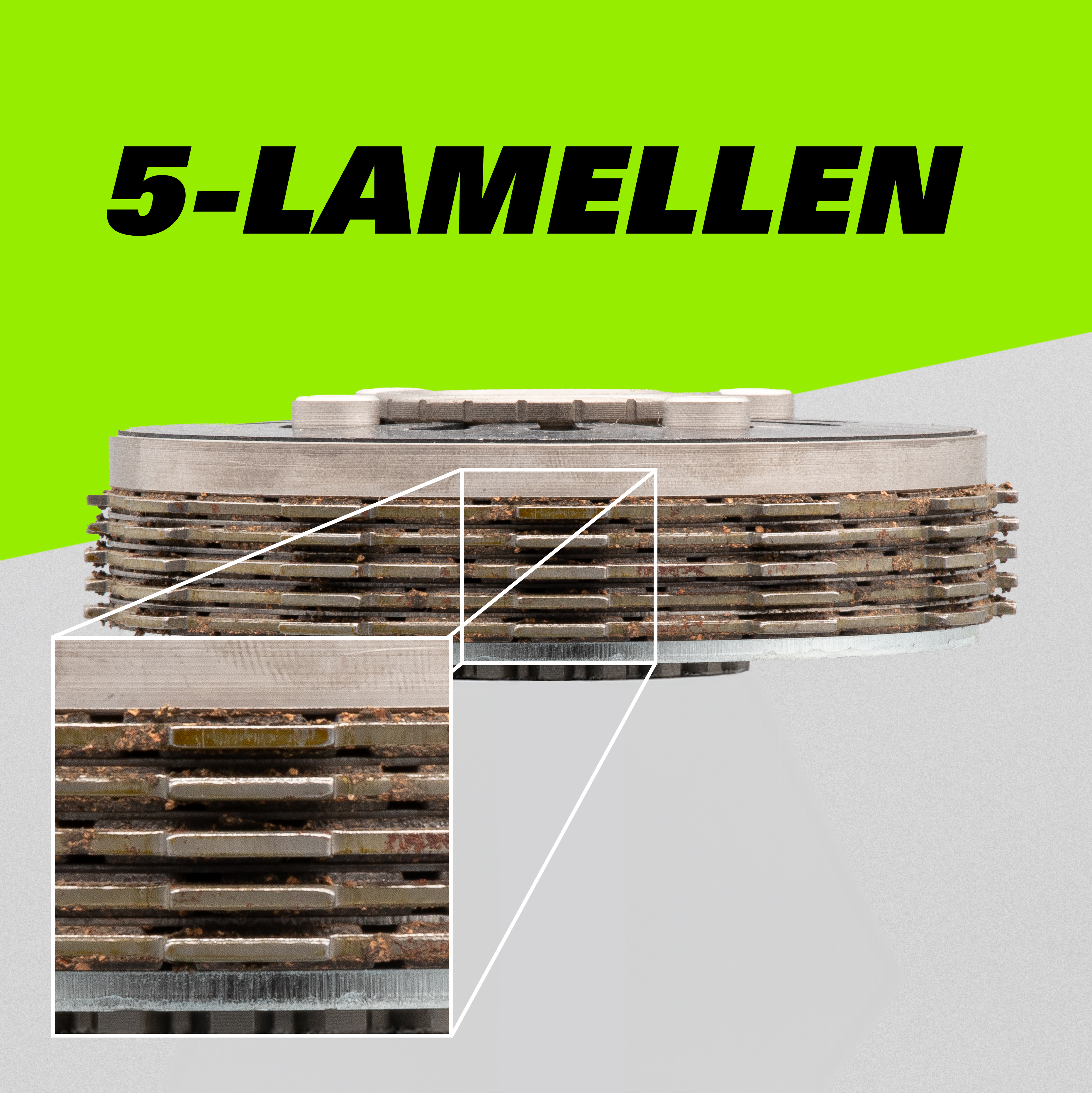 Kupplungspaket Performance 5-Lamellen 1,5mm S51 KR51/2 SR50