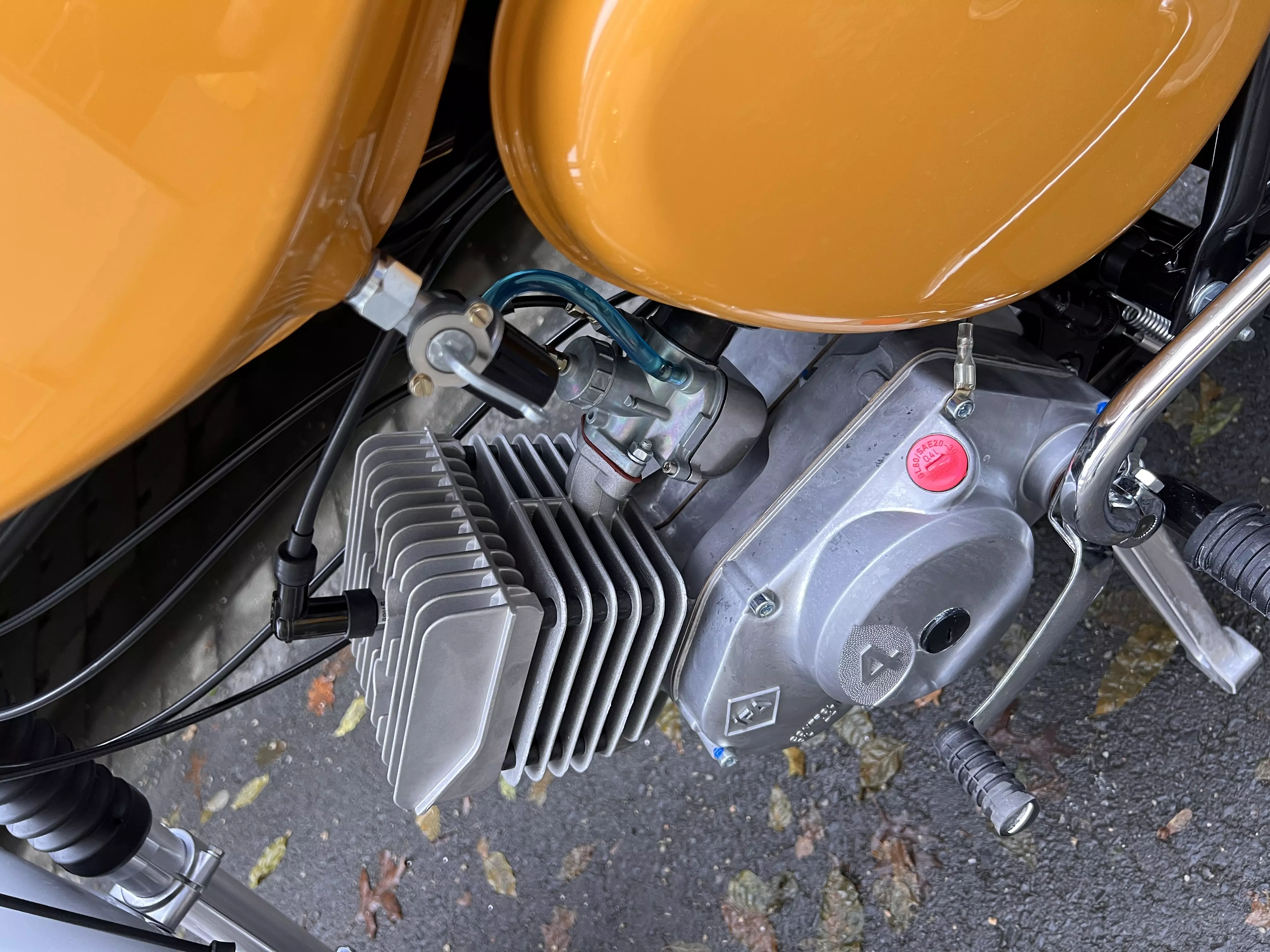 Moped Austauschfahrzeug im Stil einer Simson S51