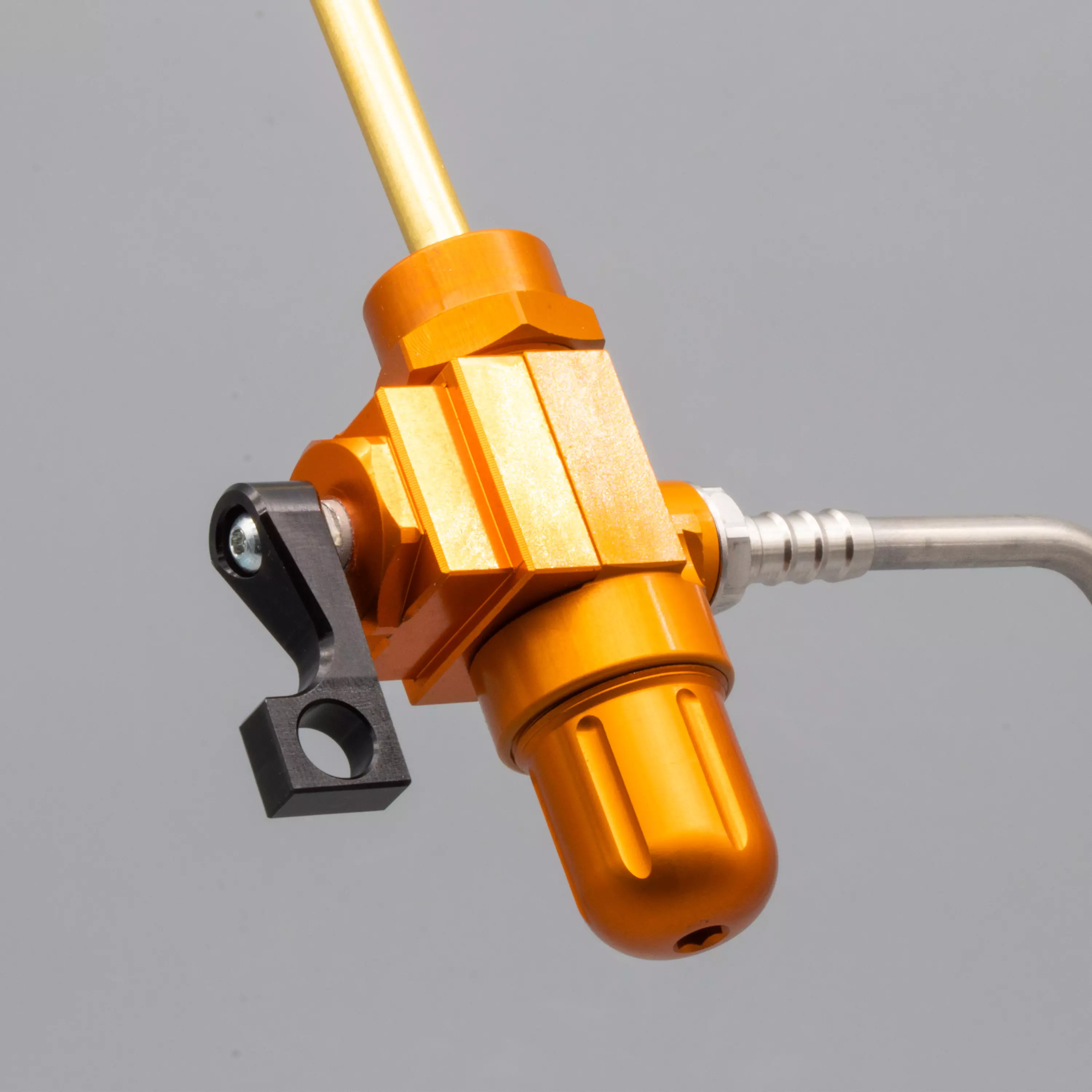 CNC Benzinhahn 400+ Durchfluss  - Farbe: orange CNC Benzinhahn 400+ Durchfluss  - Farbe: orange