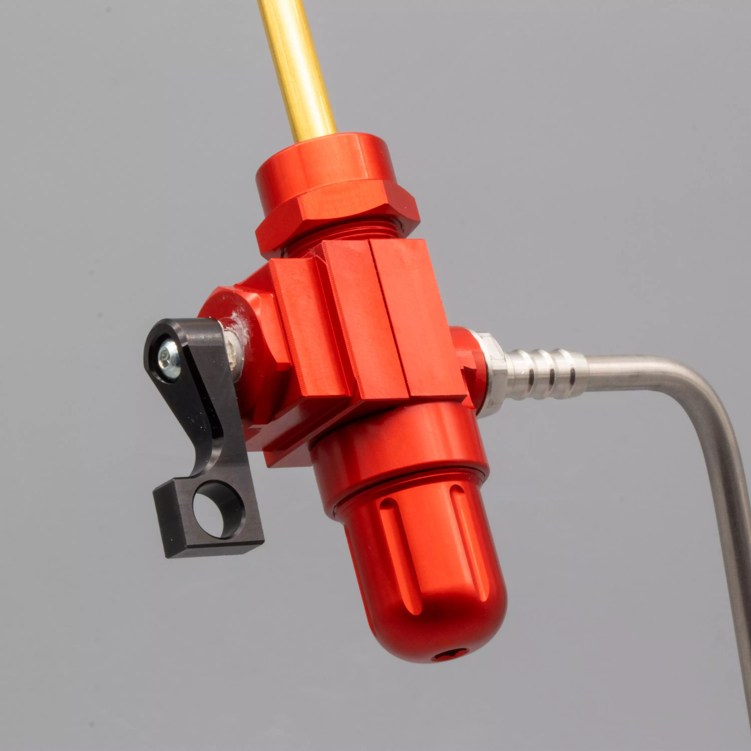 CNC Benzinhahn 400+ Durchfluss  - Farbe: rot CNC Benzinhahn 400+ Durchfluss  - Farbe: rot