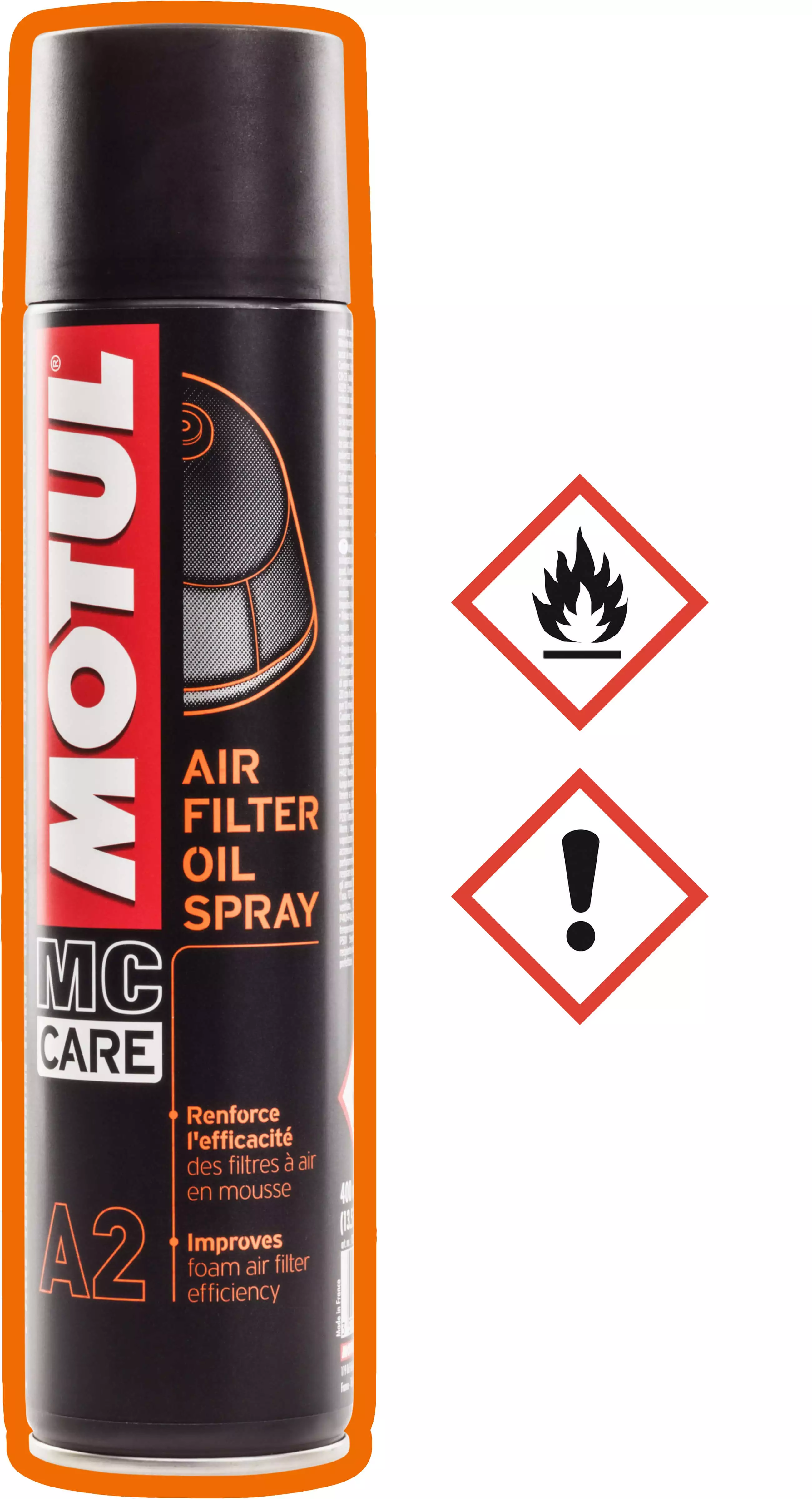 MOTUL A2 Air Filter Oil Spray Luftfilter Sprühöl 400ml