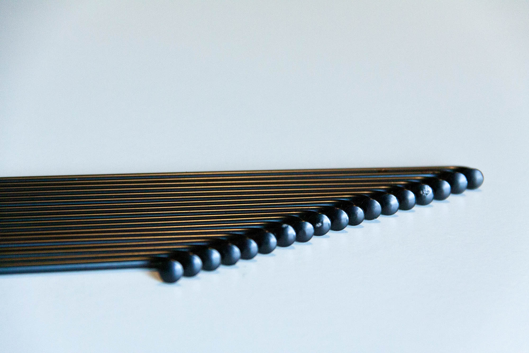 Speichensatz M3,5x143,5 mm Edelstahl schwarz