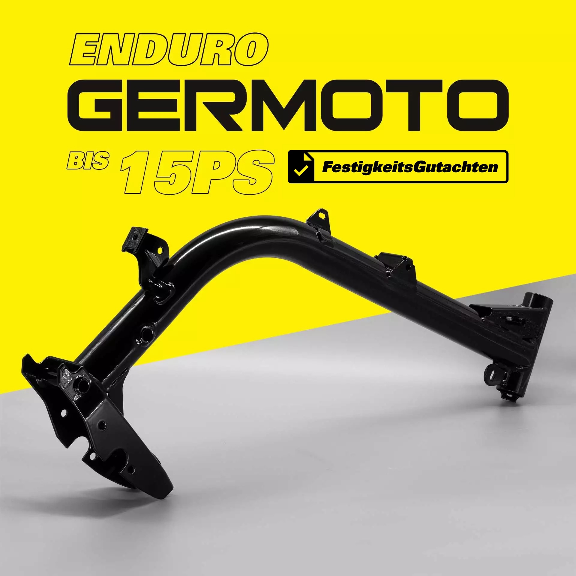 Hauptrahmen Rahmen schwarz S51 Enduro Hauptrahmen Rahmen schwarz S51 Enduro