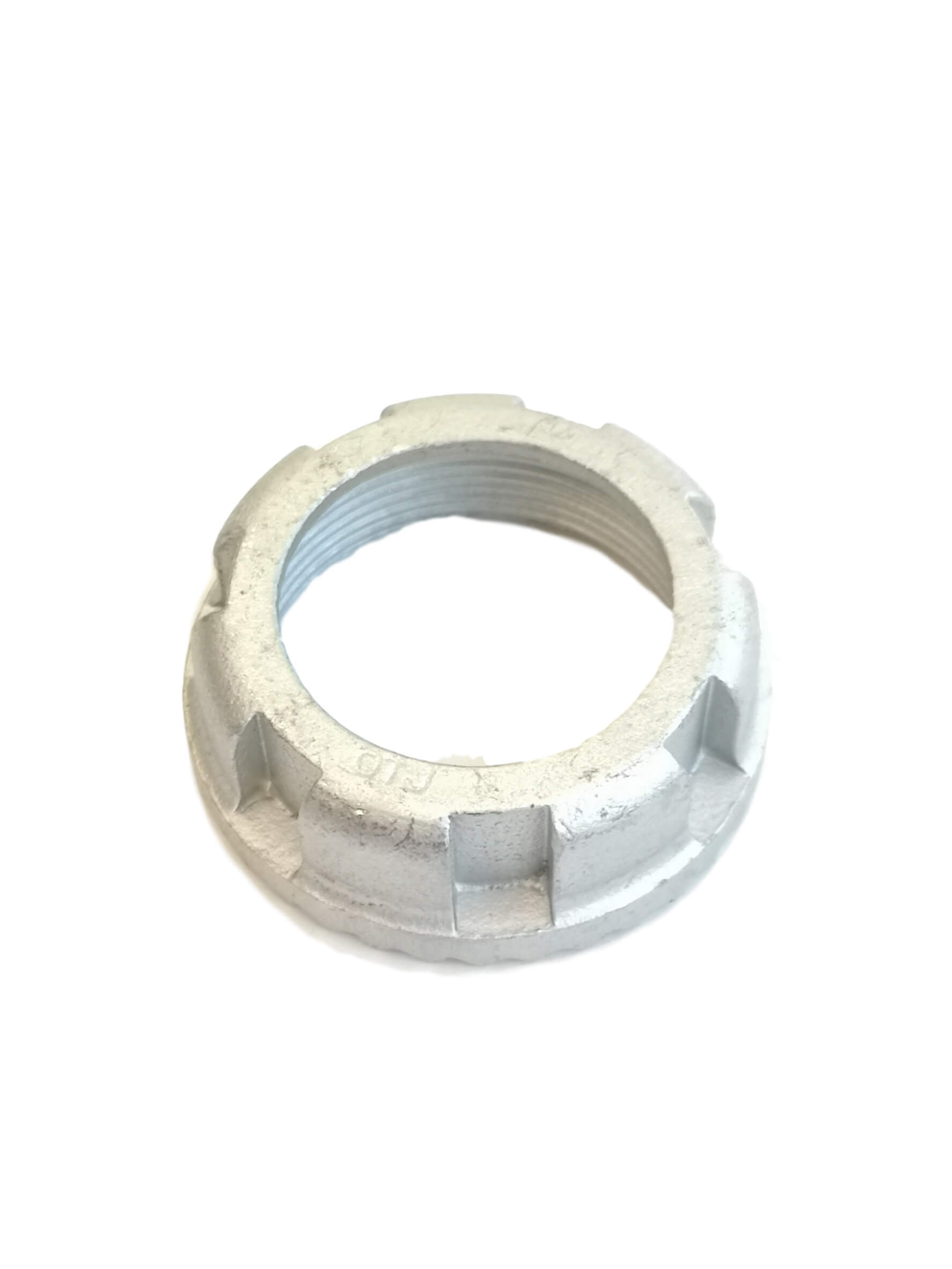 Krümmermutter orig. DDR-Form M36 x 1,5 Stahl Zinklamellen-Beschichtung