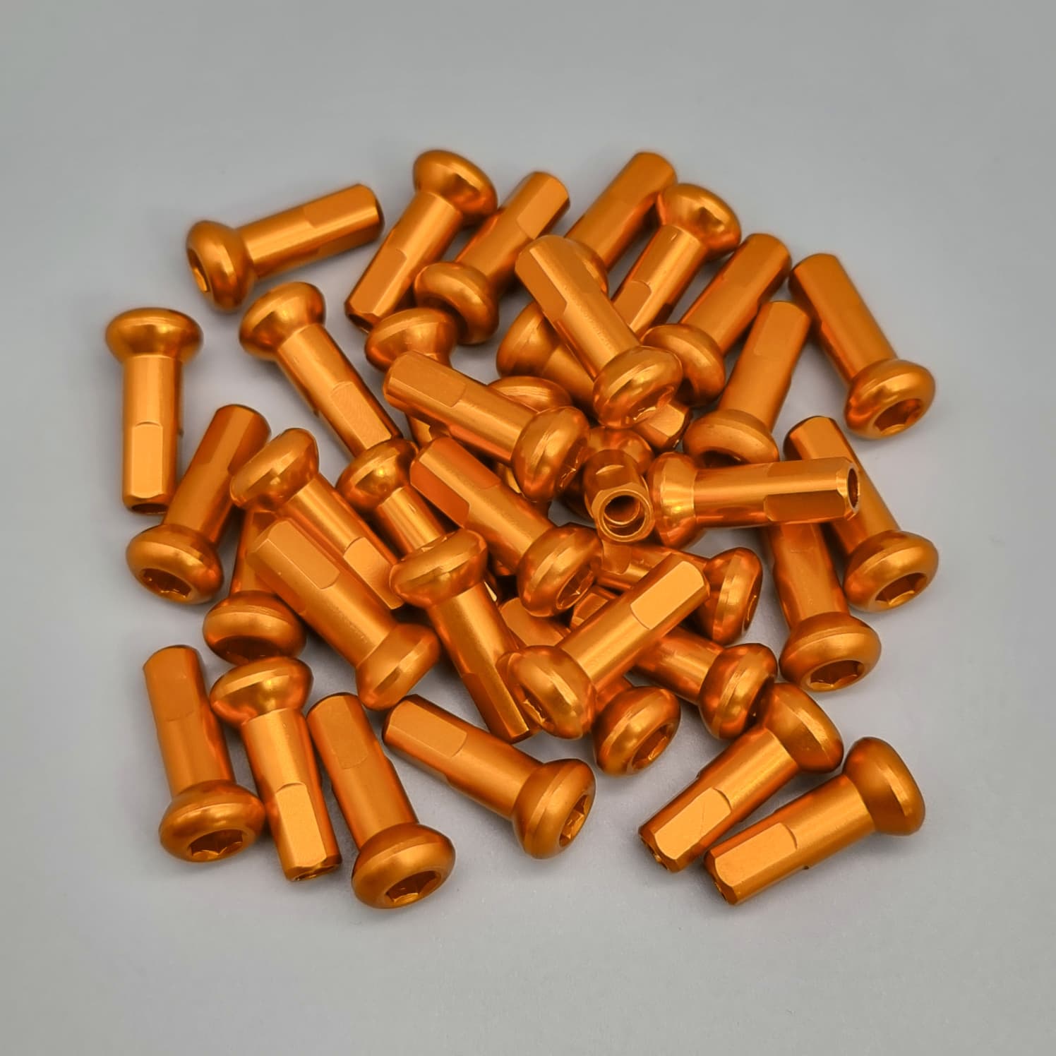 Nippelsatz M4 CNC ALU hochfest orange eloxiert