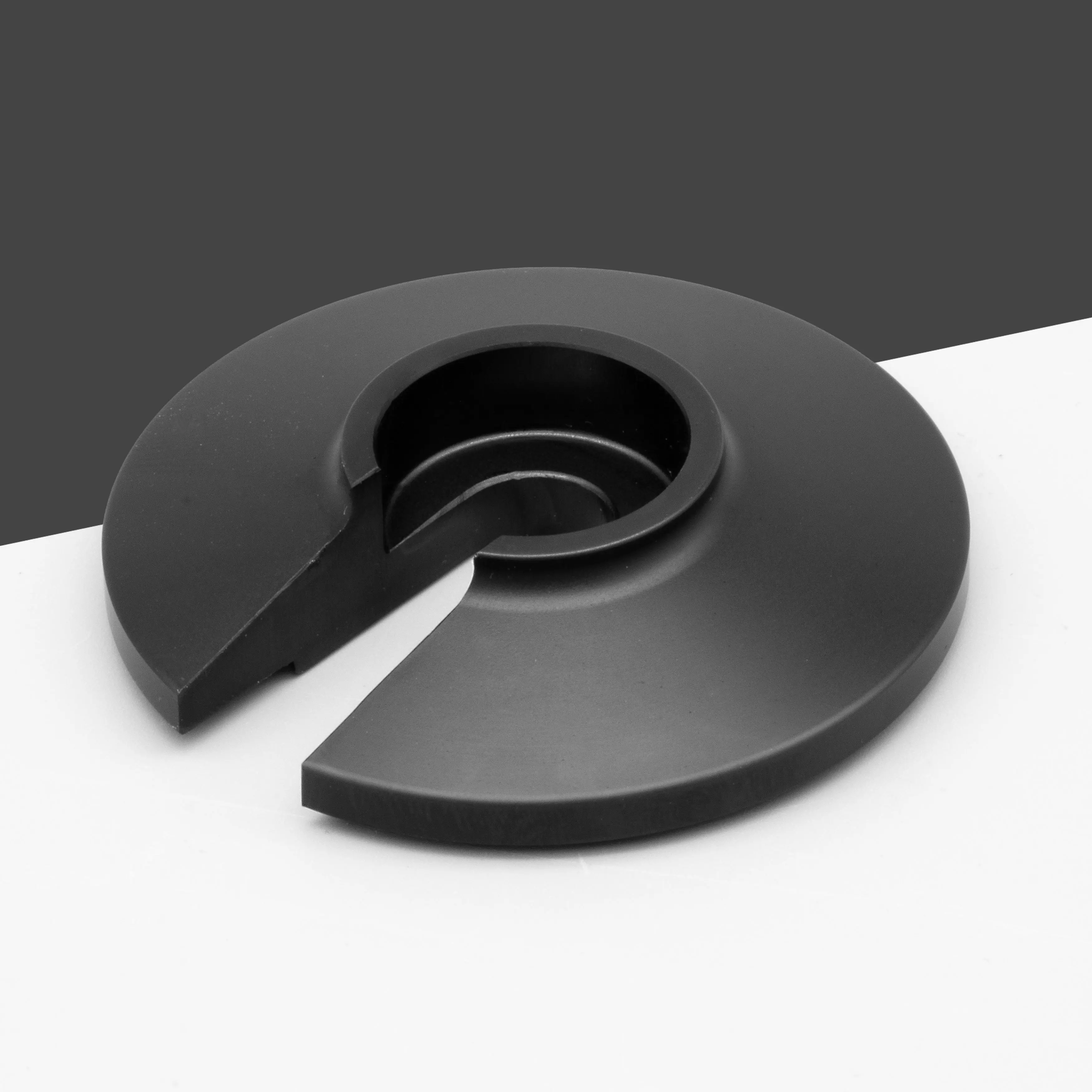 Steckscheibe schwarz massiv ALU CNC-gefräst S51 S50 ETZ