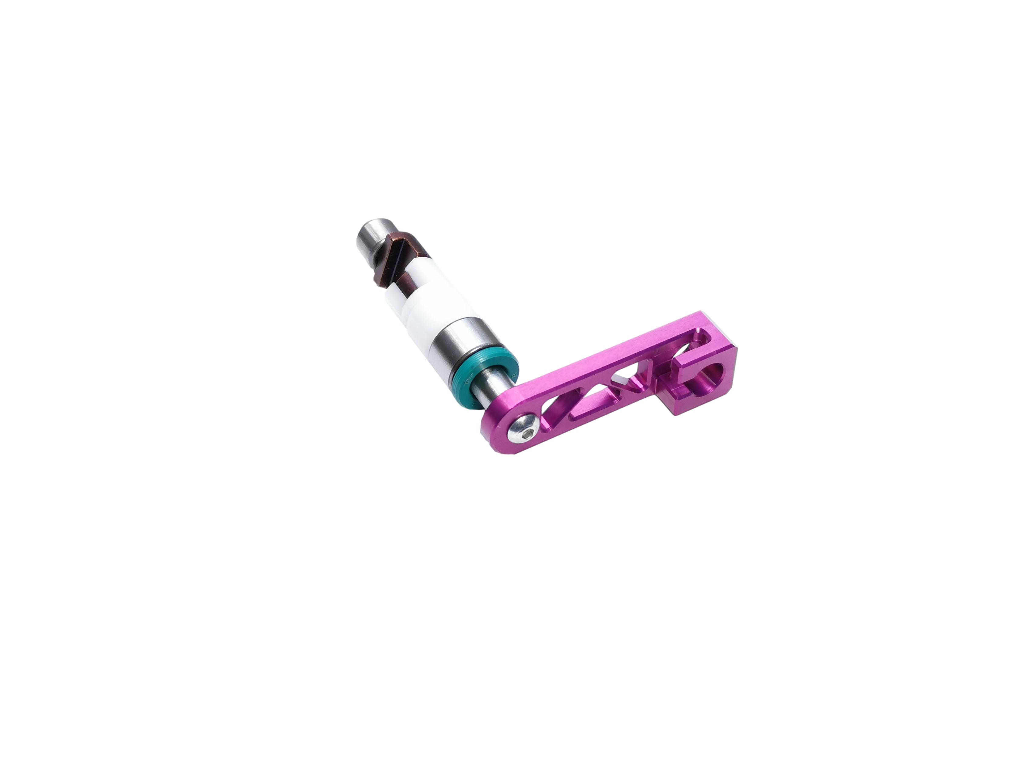 CNC innerer Kupplungshebel verstärkt Alu Racing f. Simson Farbe: lila