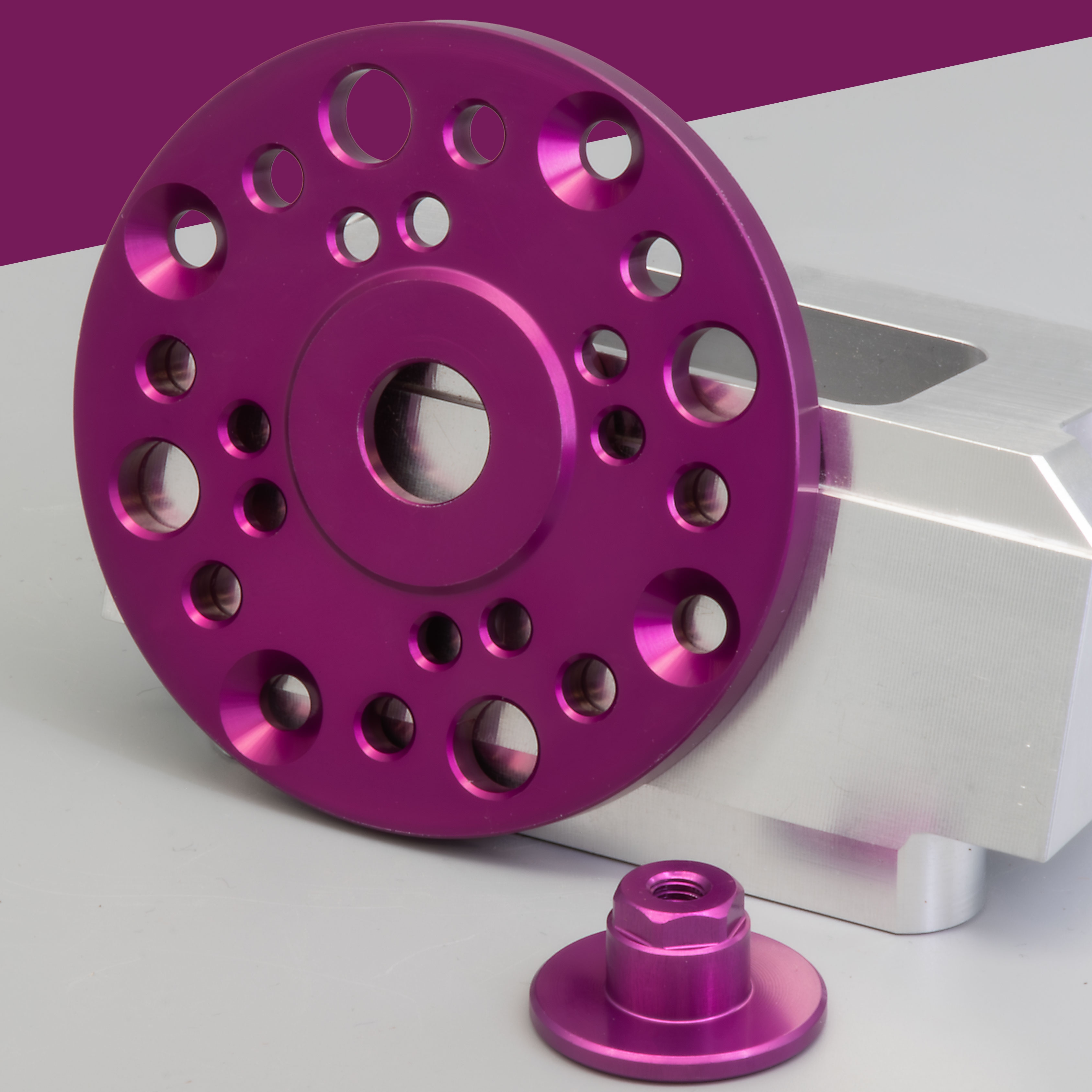 SET Druckplatte Kupplung nadelgelagert Racing lila passt für S51 S70