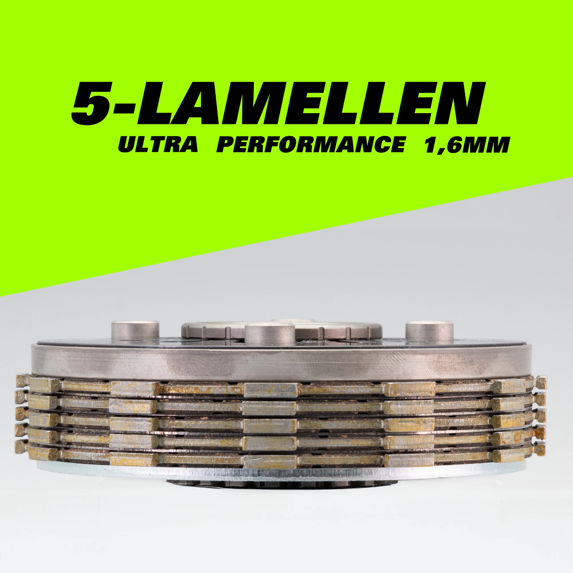 Kupplungspaket Performance Ultra 5-Lamellen 1,6mm S51 KR51/2 SR50