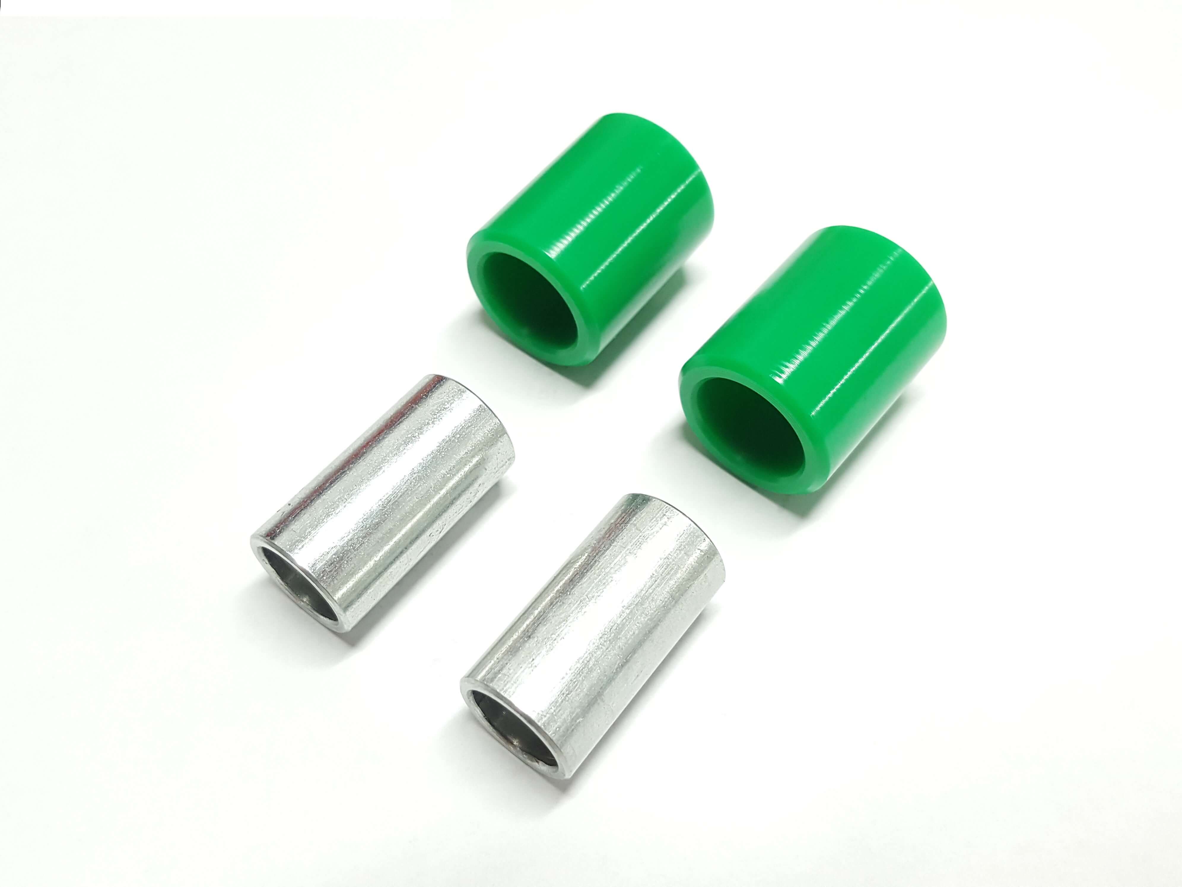 Polyethylen PE Buchse grün+ Innenrohr in SET Tuning S51 S50 S70