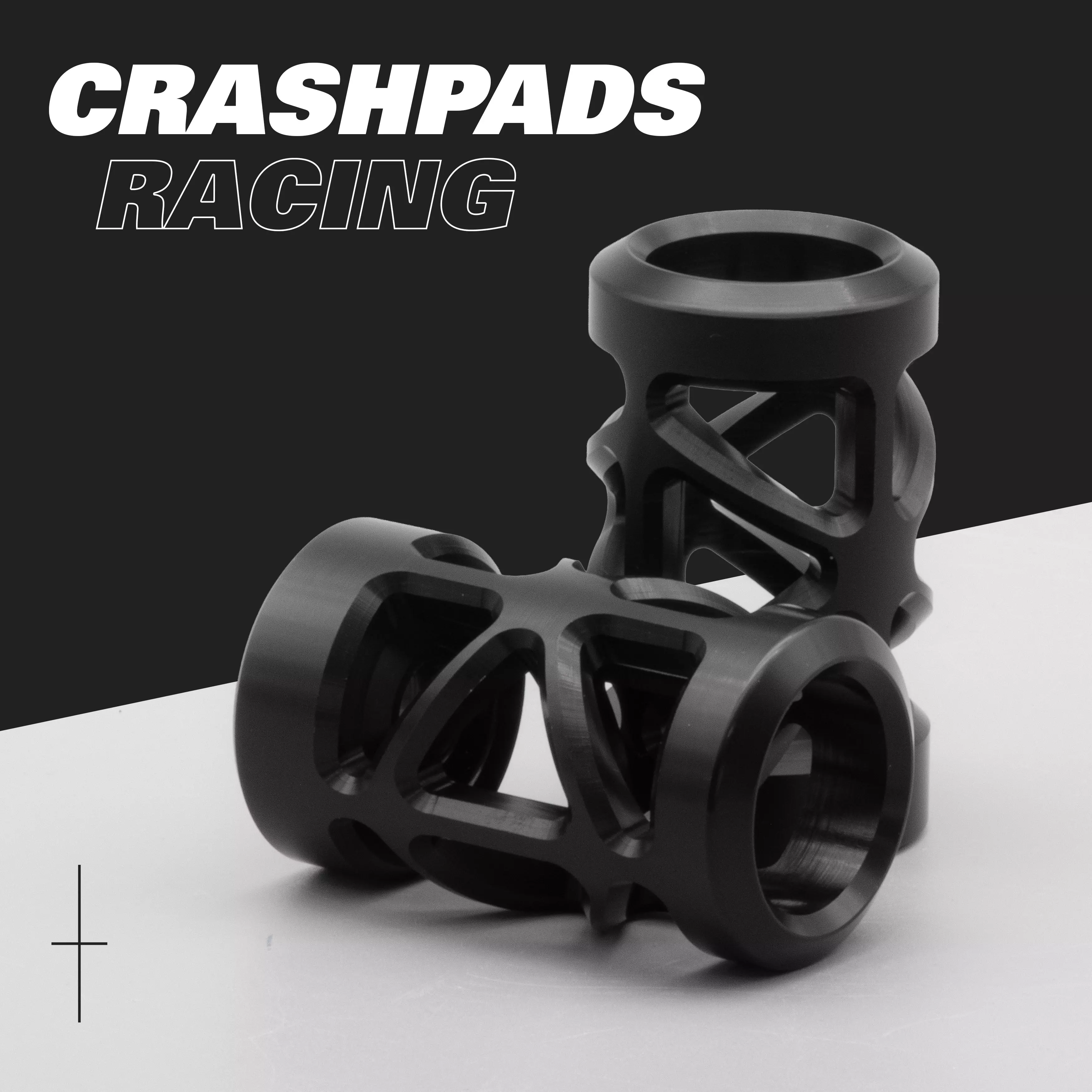 CNC Racing Alu Sturzpads Crashpads schwarz