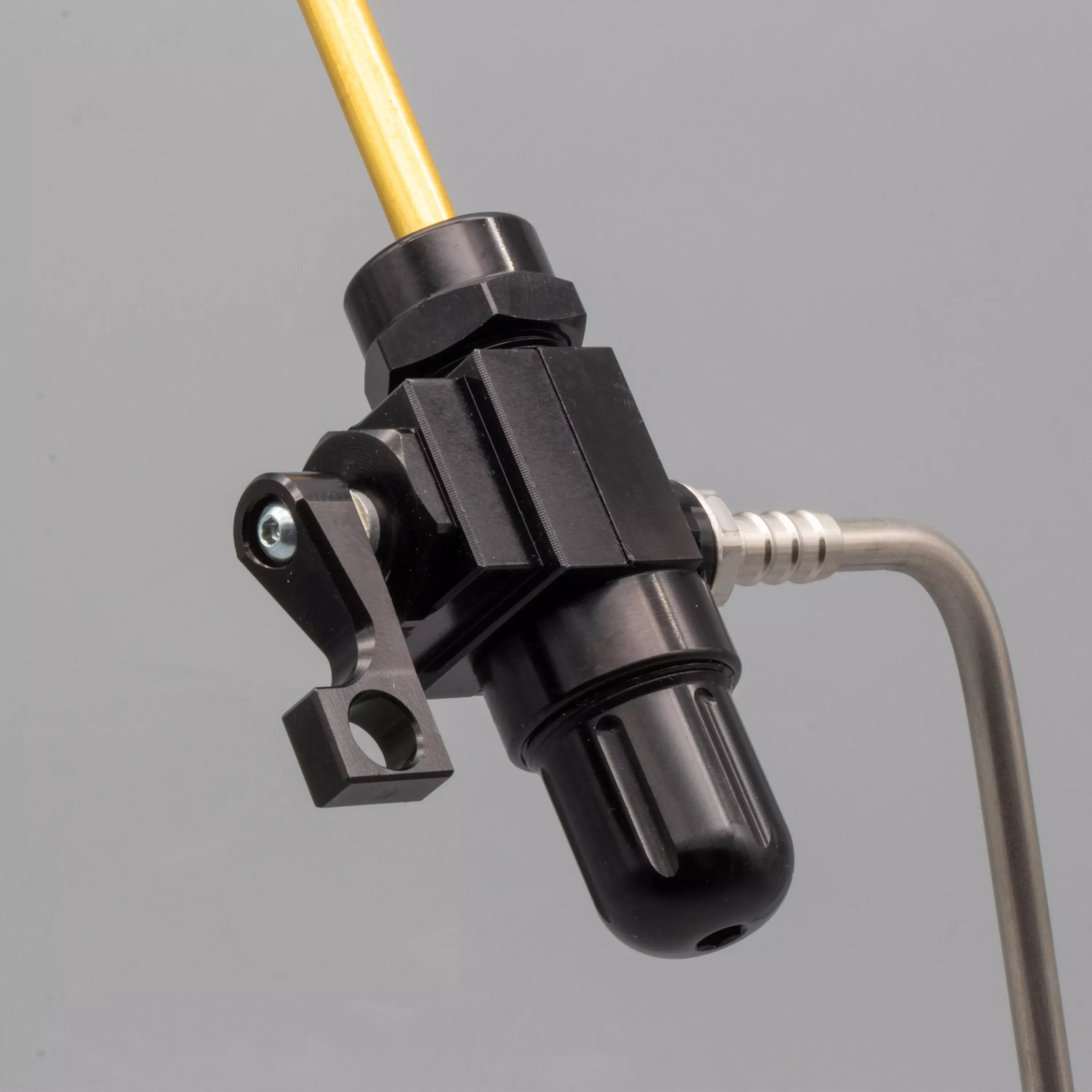 CNC Benzinhahn 400+ Durchfluss - Farbe: schwarz CNC Benzinhahn 400+ Durchfluss - Farbe: schwarz