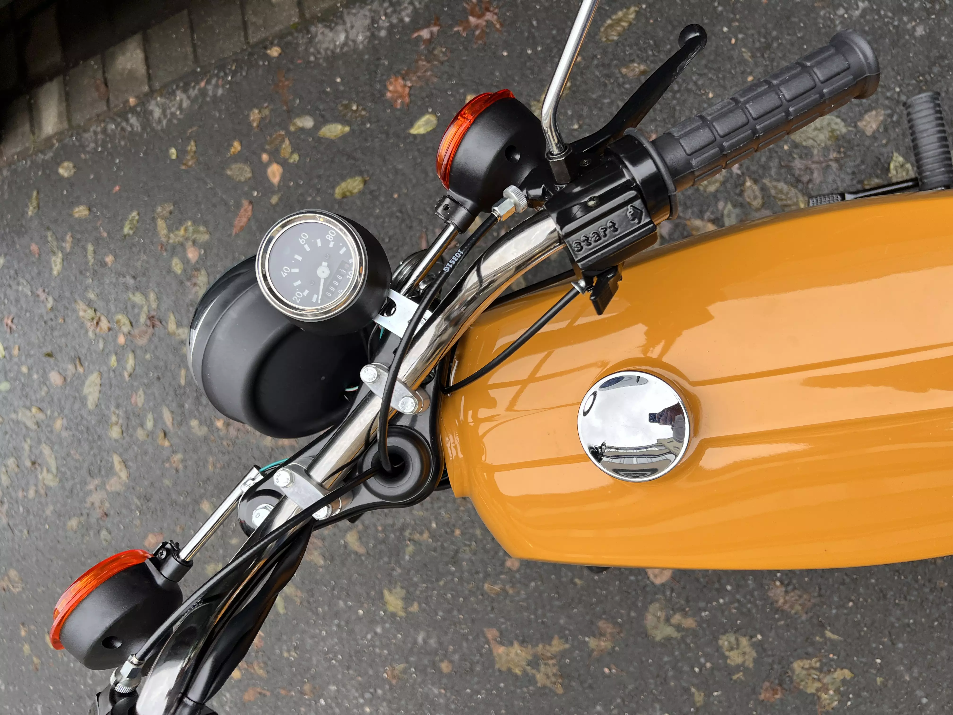 Moped Austauschfahrzeug im Stil einer Simson S51