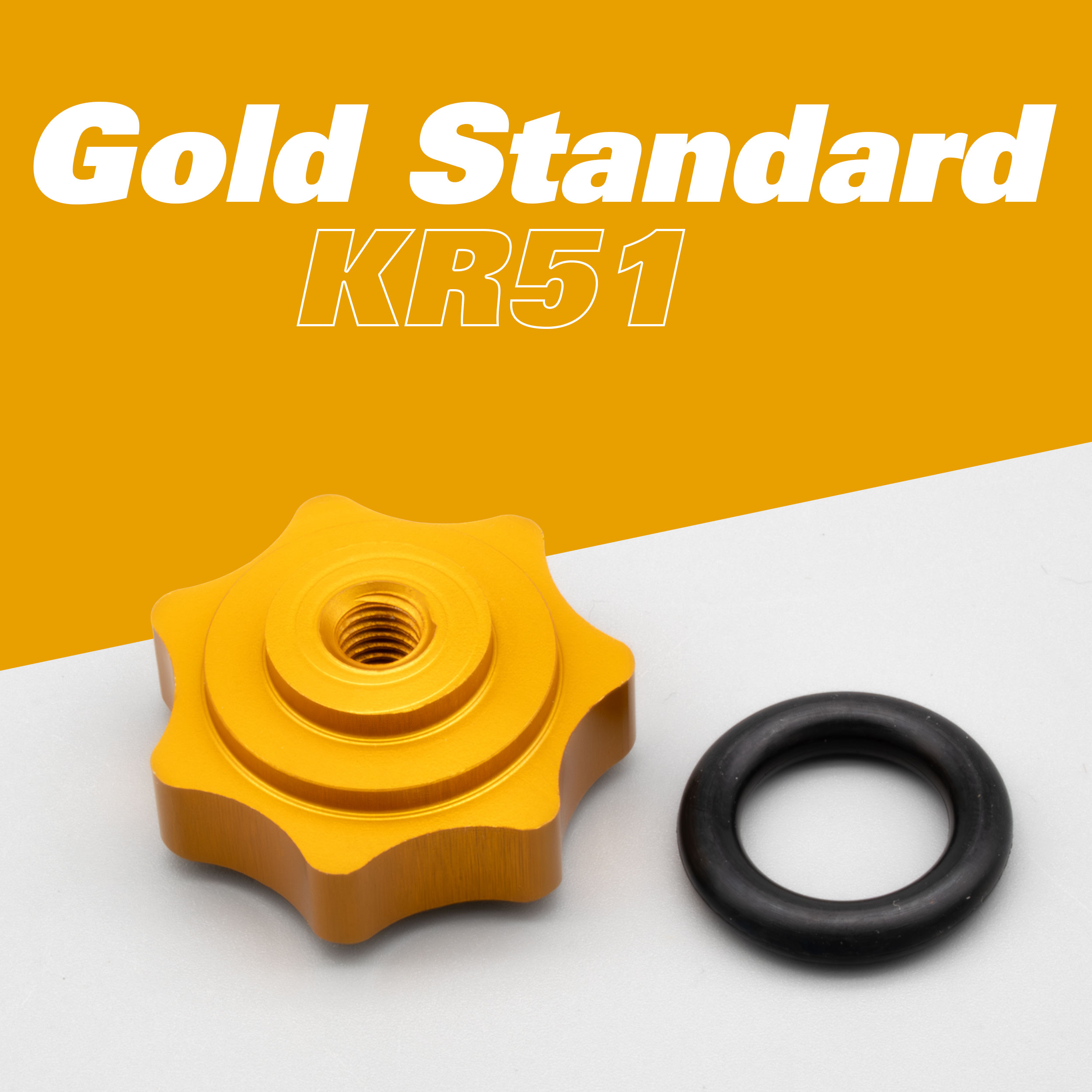 CNC Sterngriffmutter aus Alu f. Haube f. Simson Schwalbe KR51