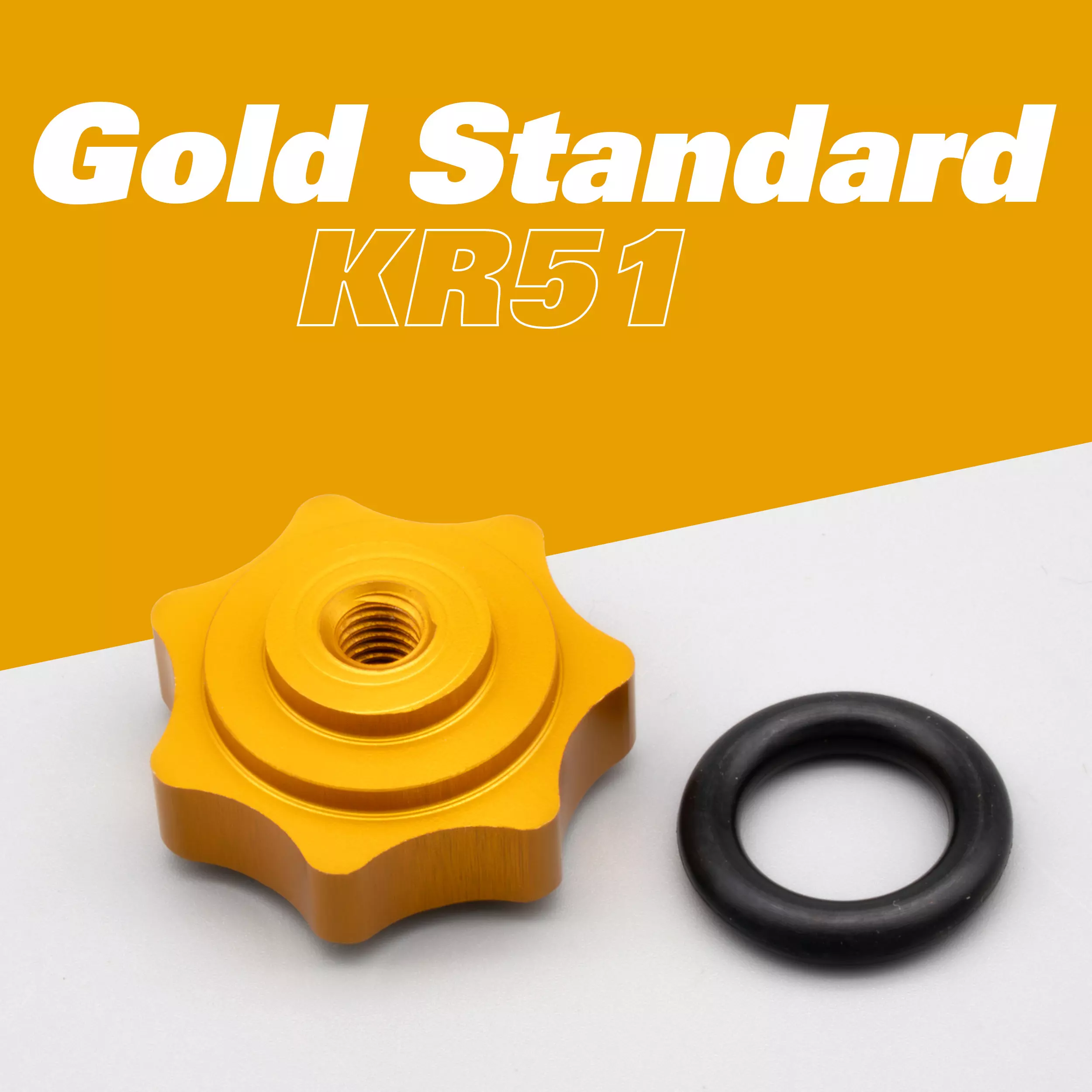 CNC Sterngriffmutter aus Alu f. Haube f. Simson Schwalbe KR51