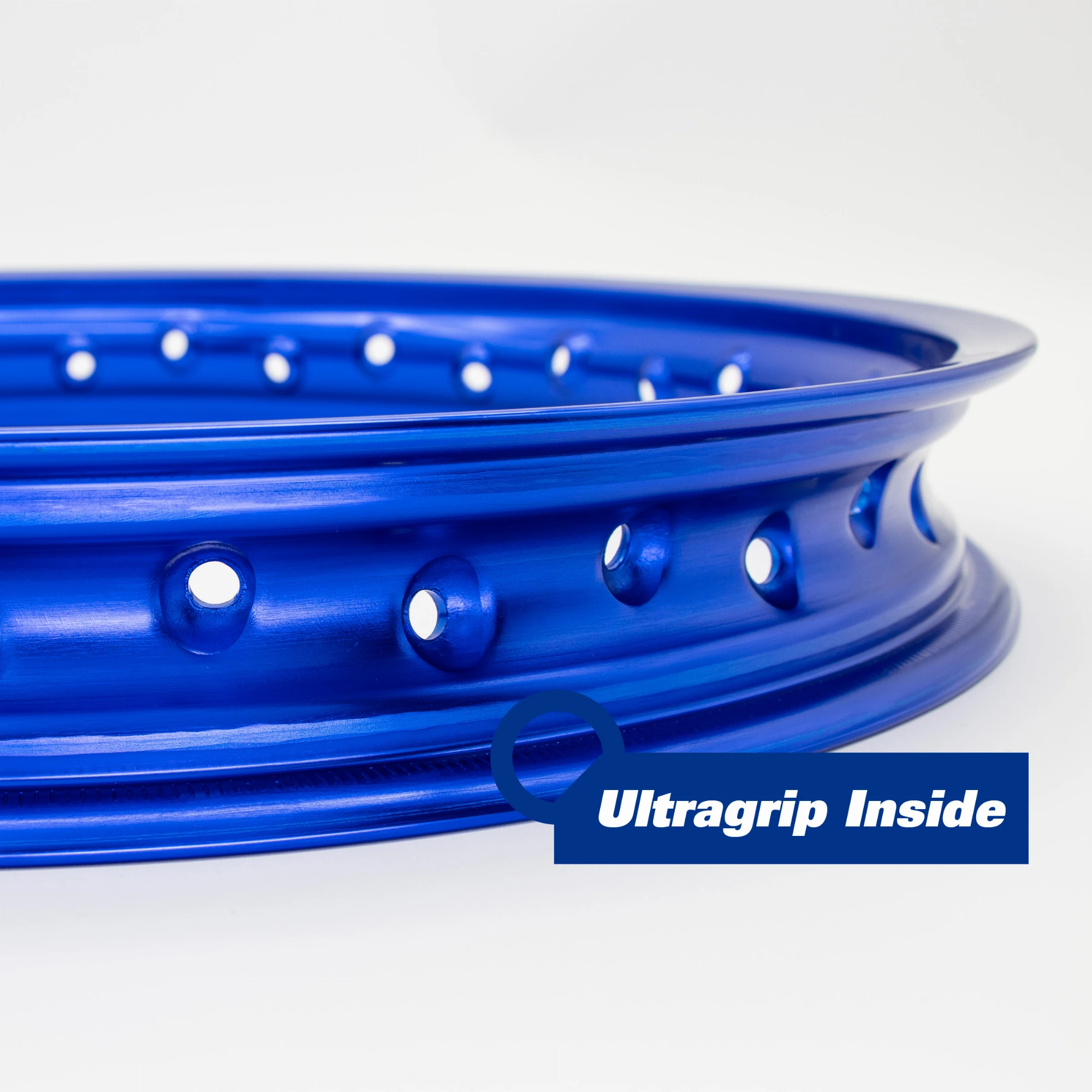 Felge Felgenring 1,5 x 16 Aluminium eloxiert blau