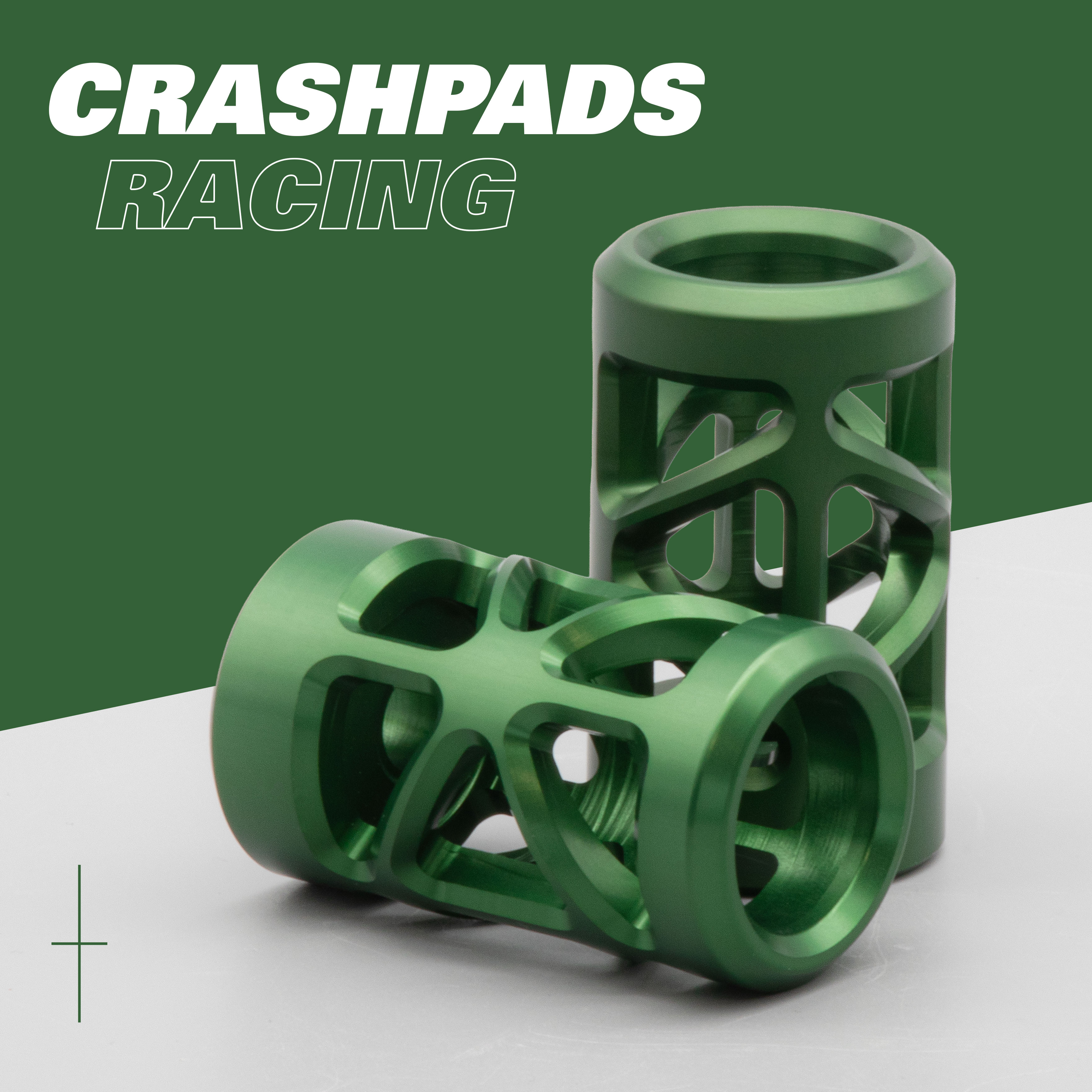 CNC Racing Alu Sturzpads Crashpads grün