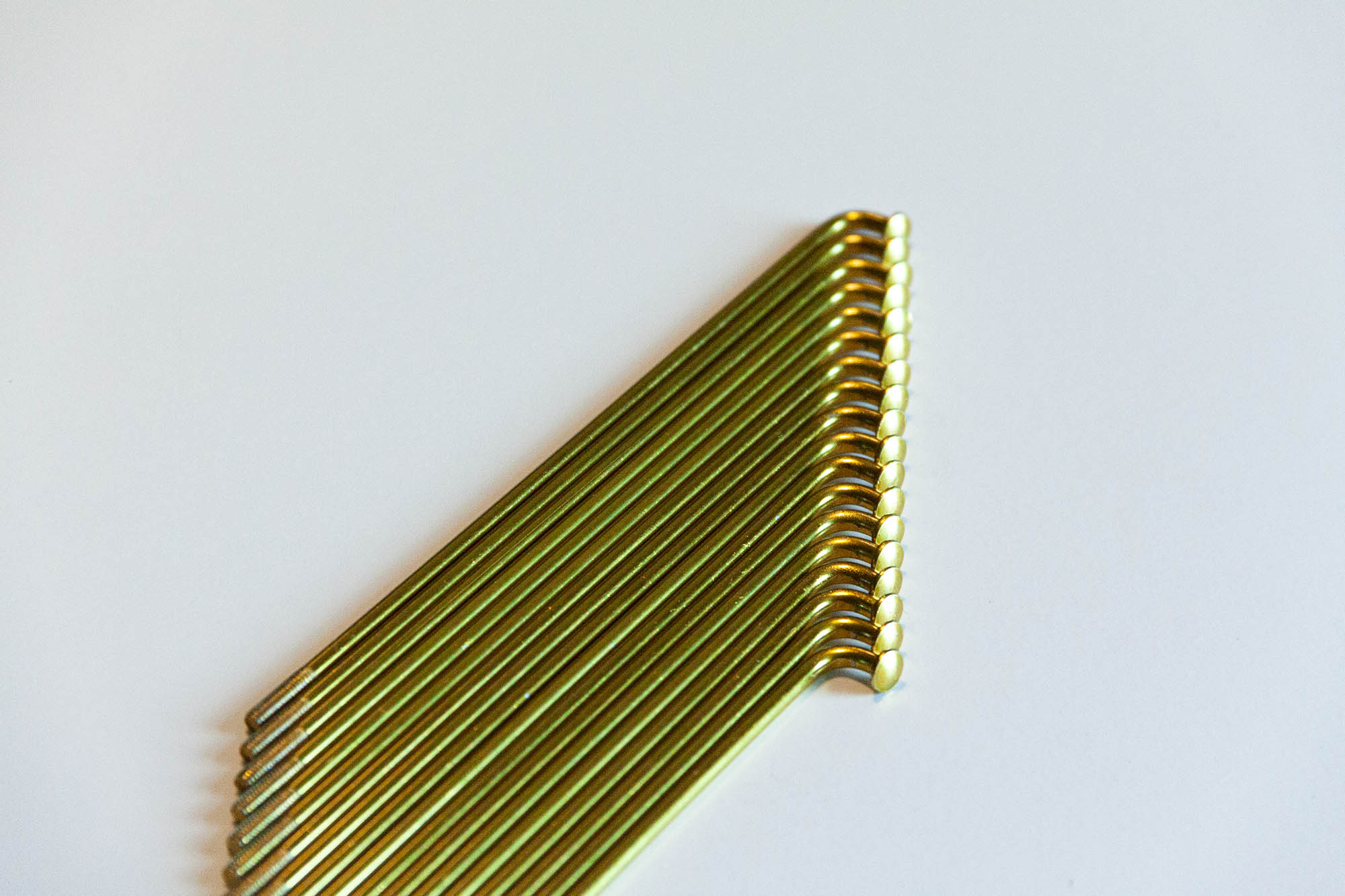 Speichensatz M3,5x143,5 mm Edelstahl gold