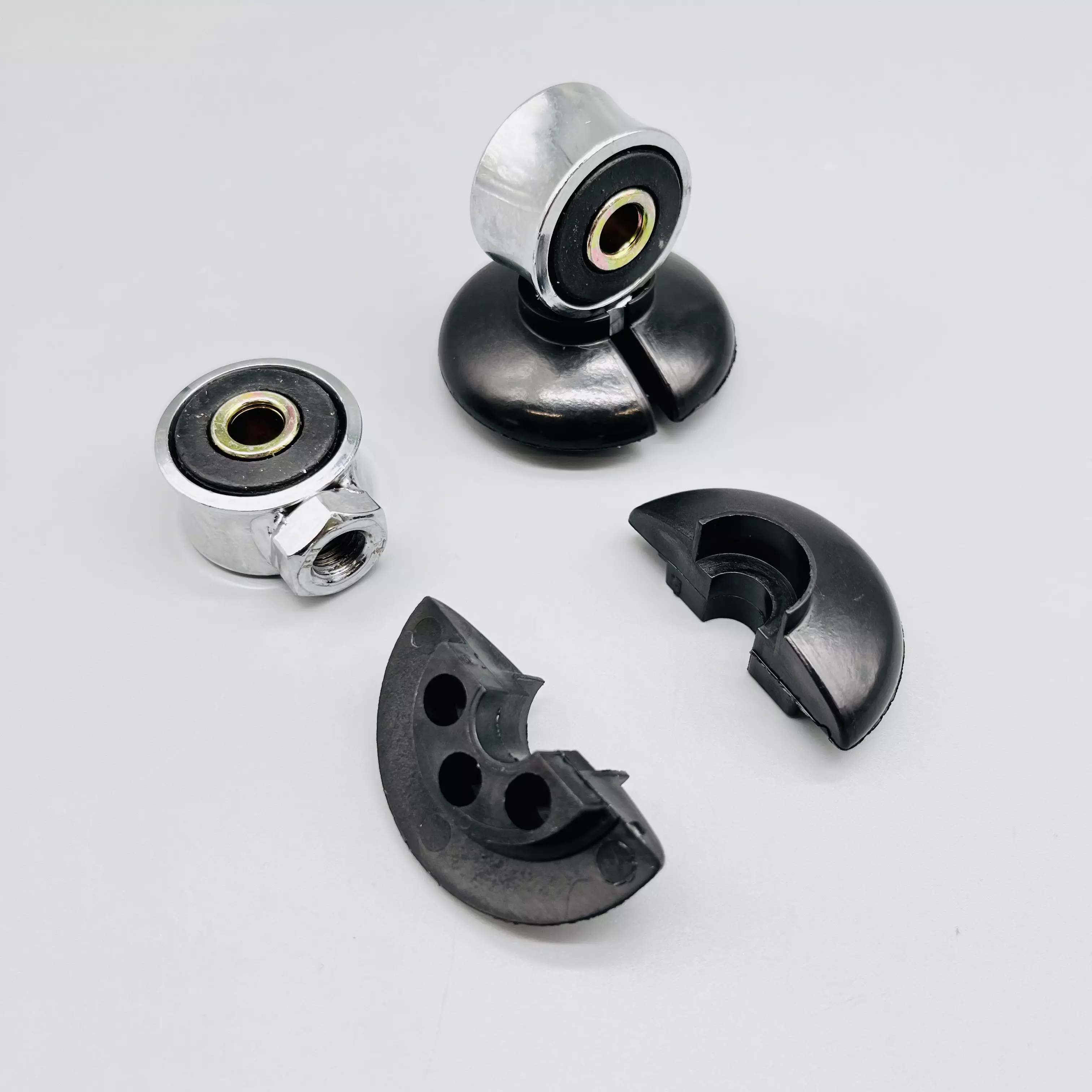 SET Stoßdämpfer Augen Abdeckkappen für Simson