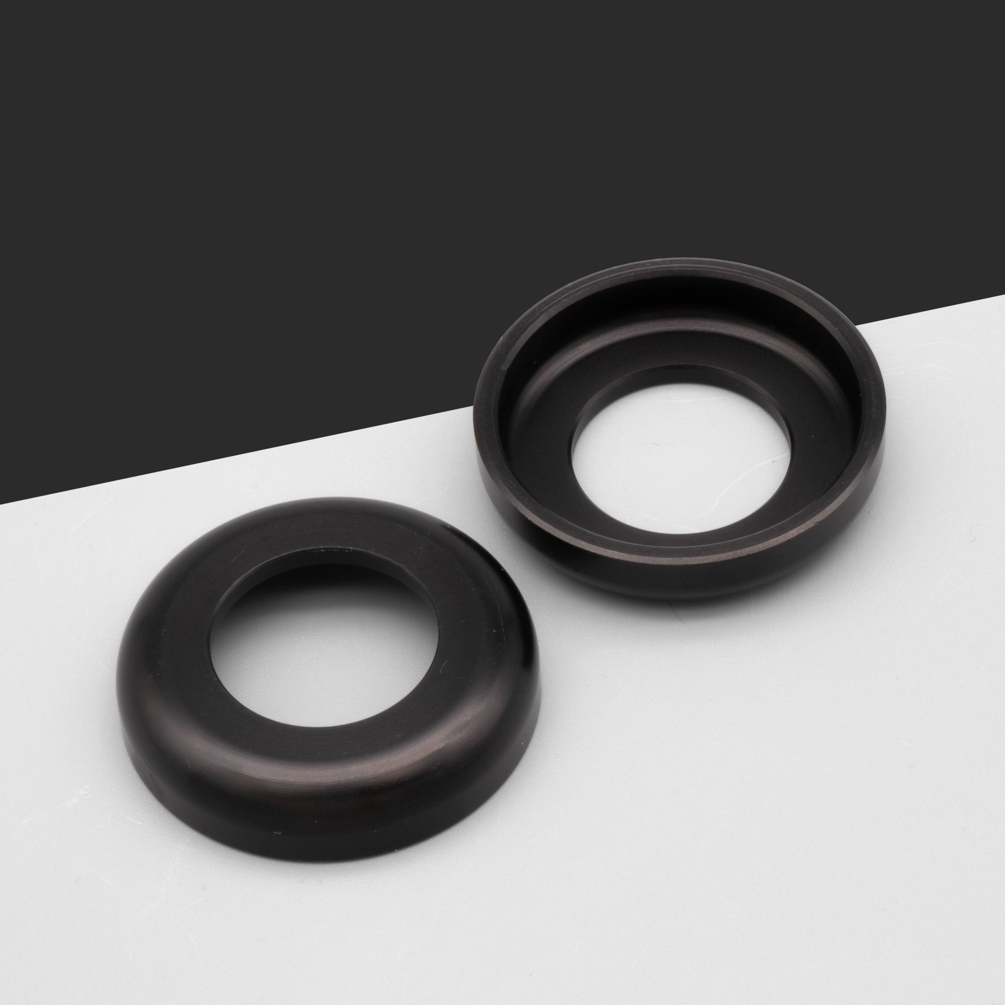 Set CNC ALU Scheibe schwarz Schwingenlagerbolzen S50/S51