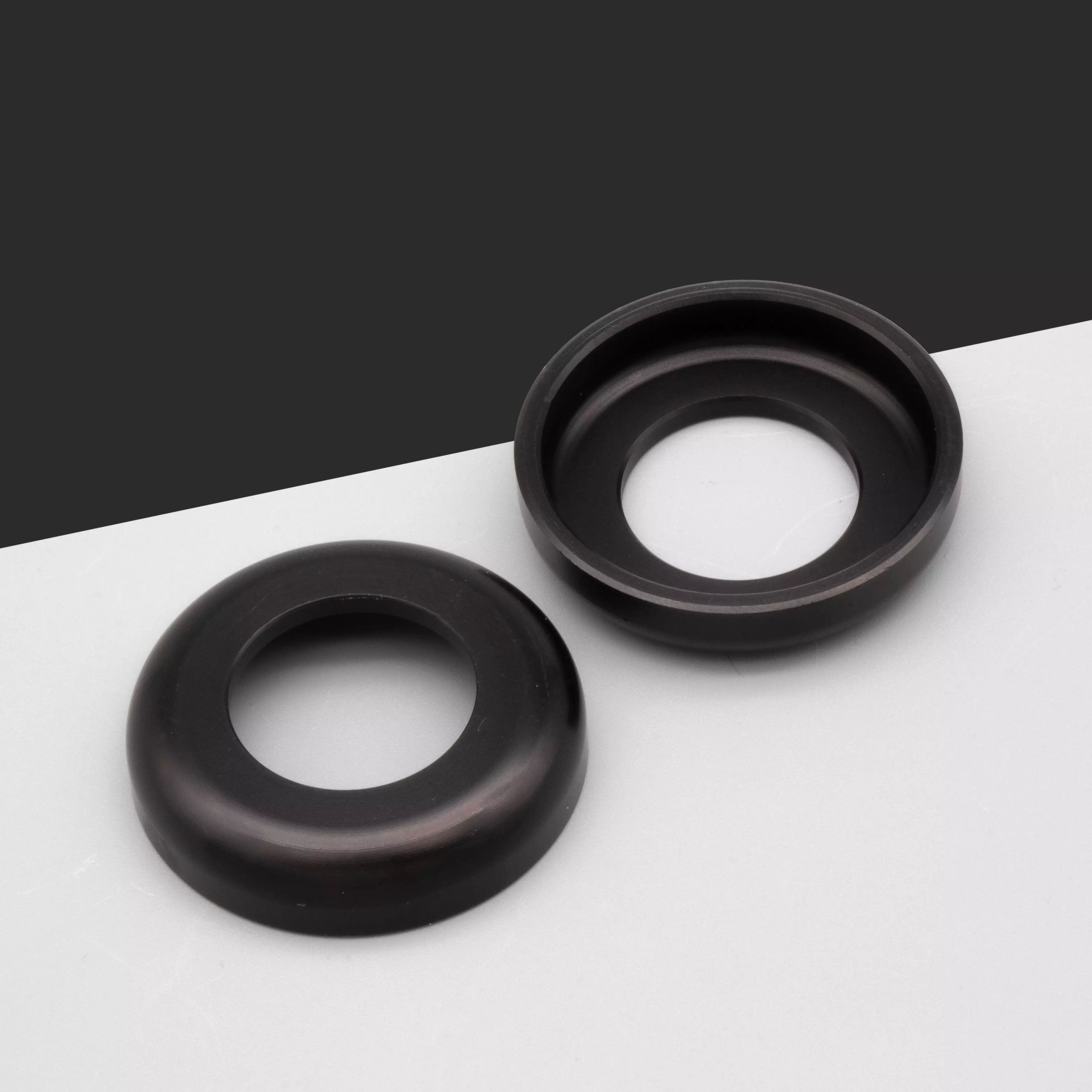 Set CNC ALU Scheibe schwarz Schwingenlagerbolzen S50/S51