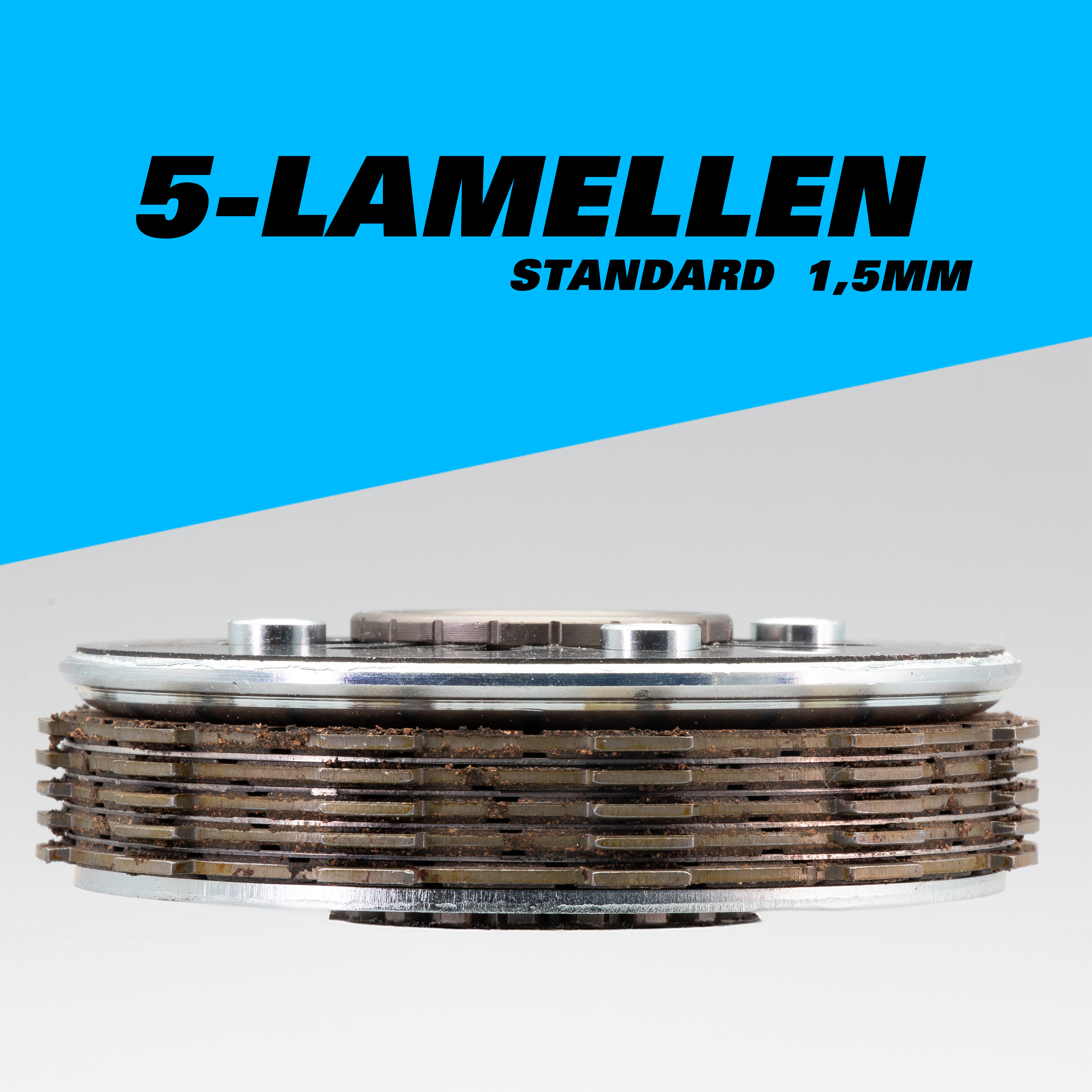 Kupplungspaket Standard 5-Lamellen 1,5mm S51 KR51/2 SR50