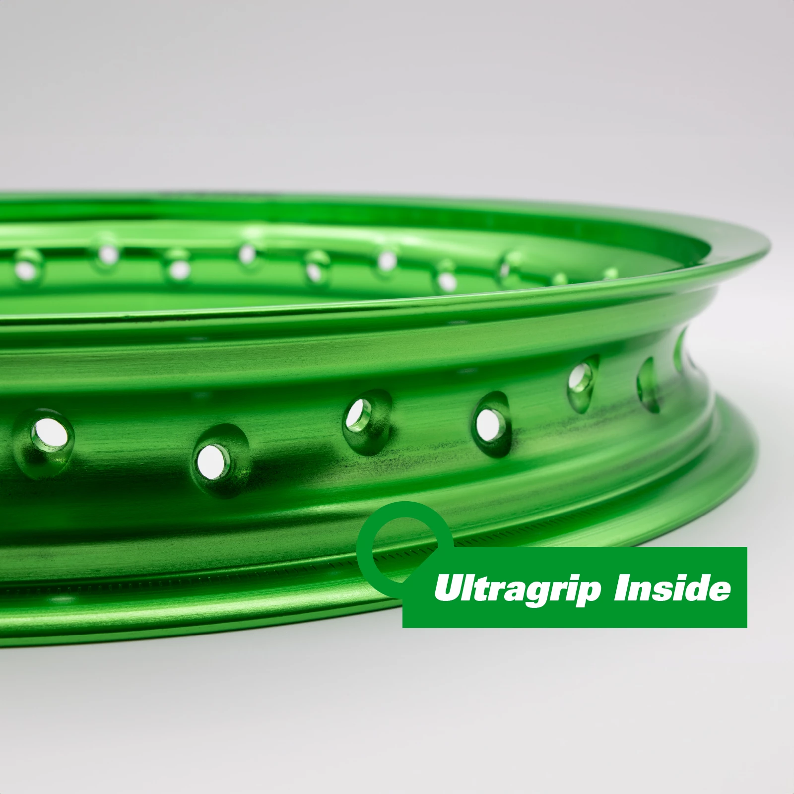 Felge Felgenring 2,15 x 16 Aluminium eloxiert grün Felge Felgenring 2,15 x 16 Aluminium eloxiert grün