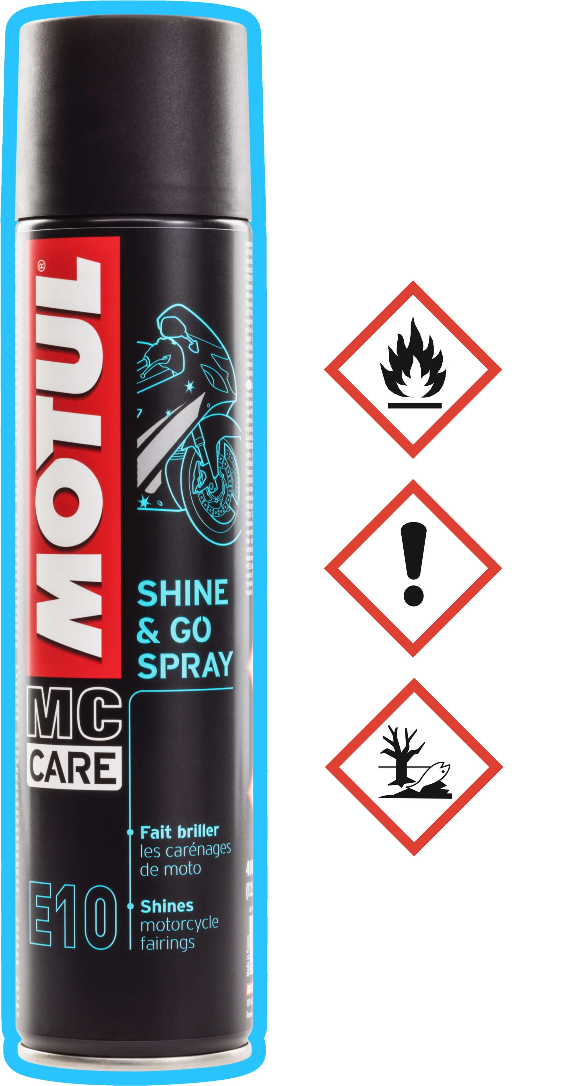 MOTUL E10 Shine & Go Kunststoffreiniger 400ml