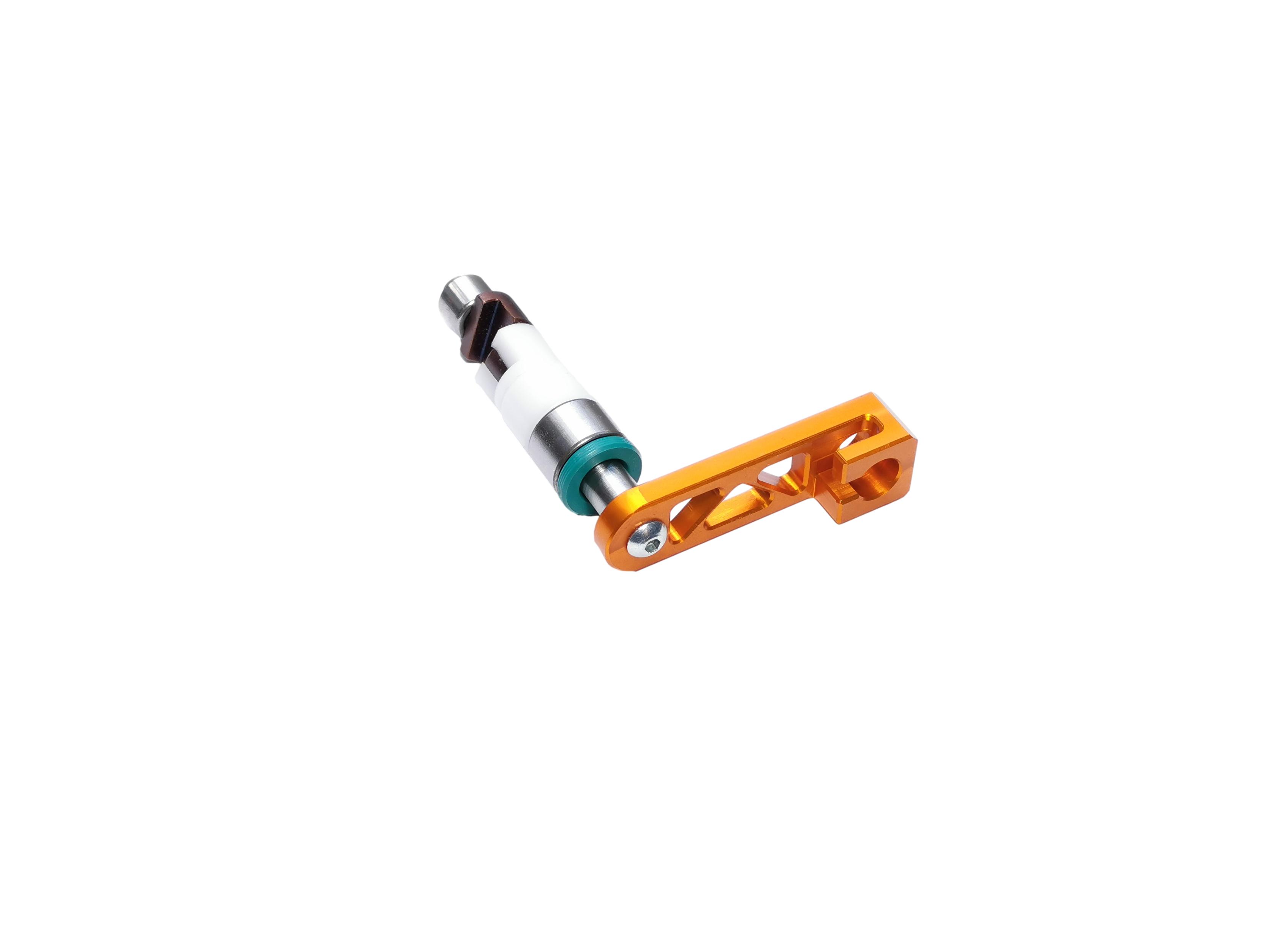 CNC innerer Kupplungshebel verstärkt Alu Racing f. Simson Farbe: orange