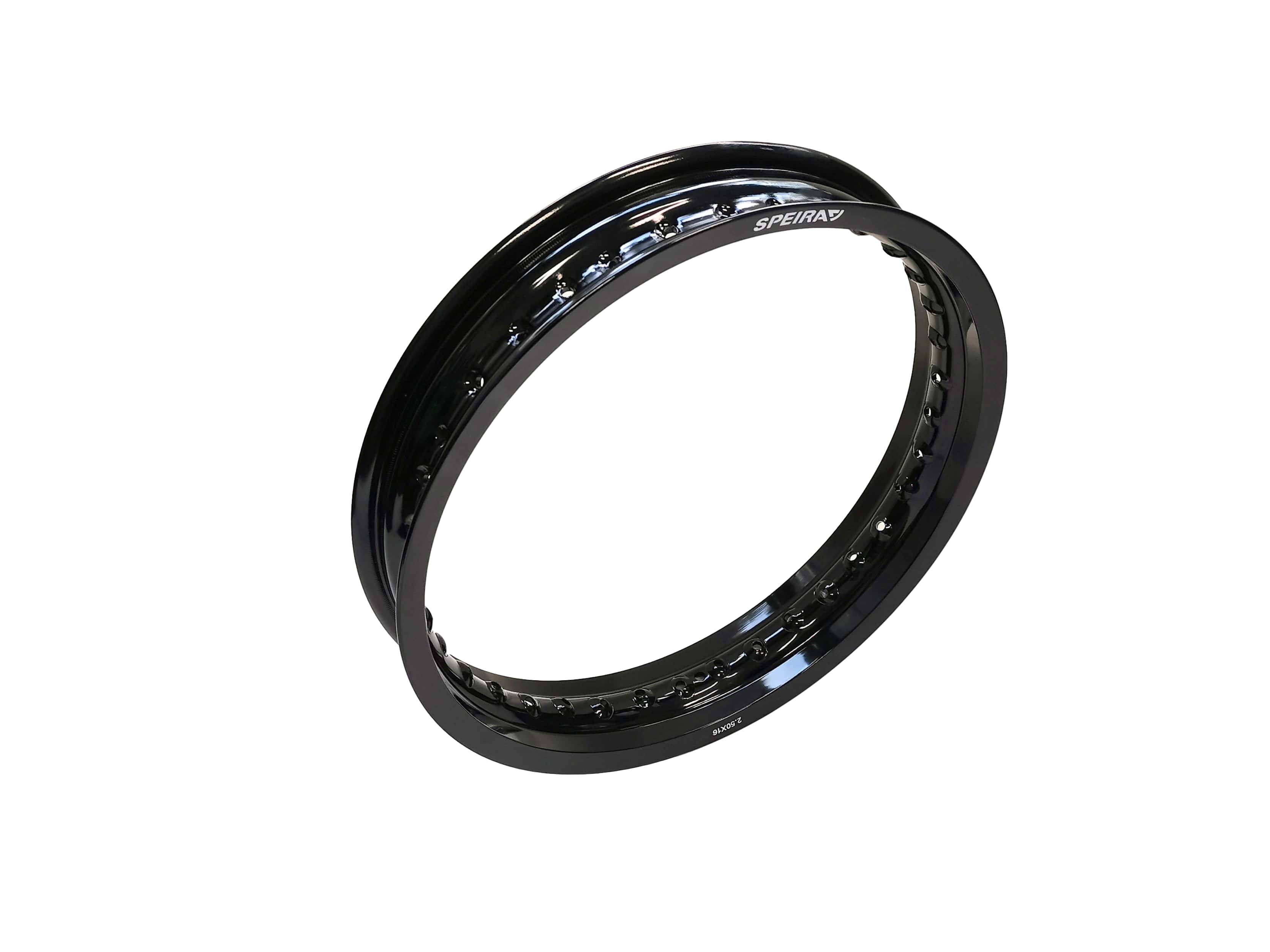 Simson MZ ETZ TS schwarz Felge Felgenring 1,6x18 Aluminium eloxiert poliert f