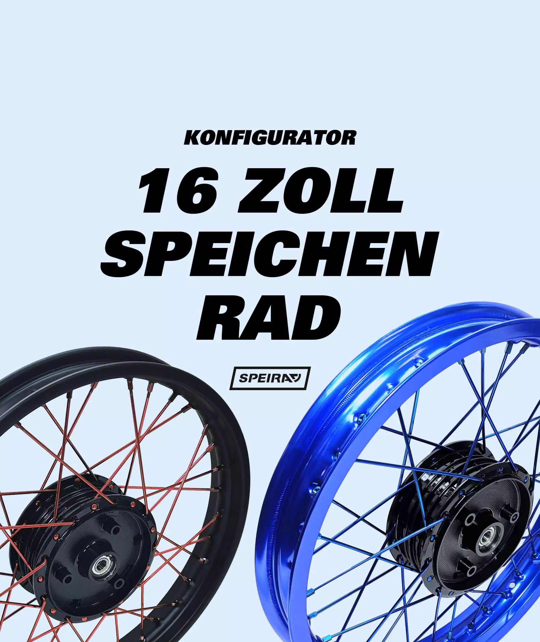 16 Zoll SPEIRAD Speichenrad