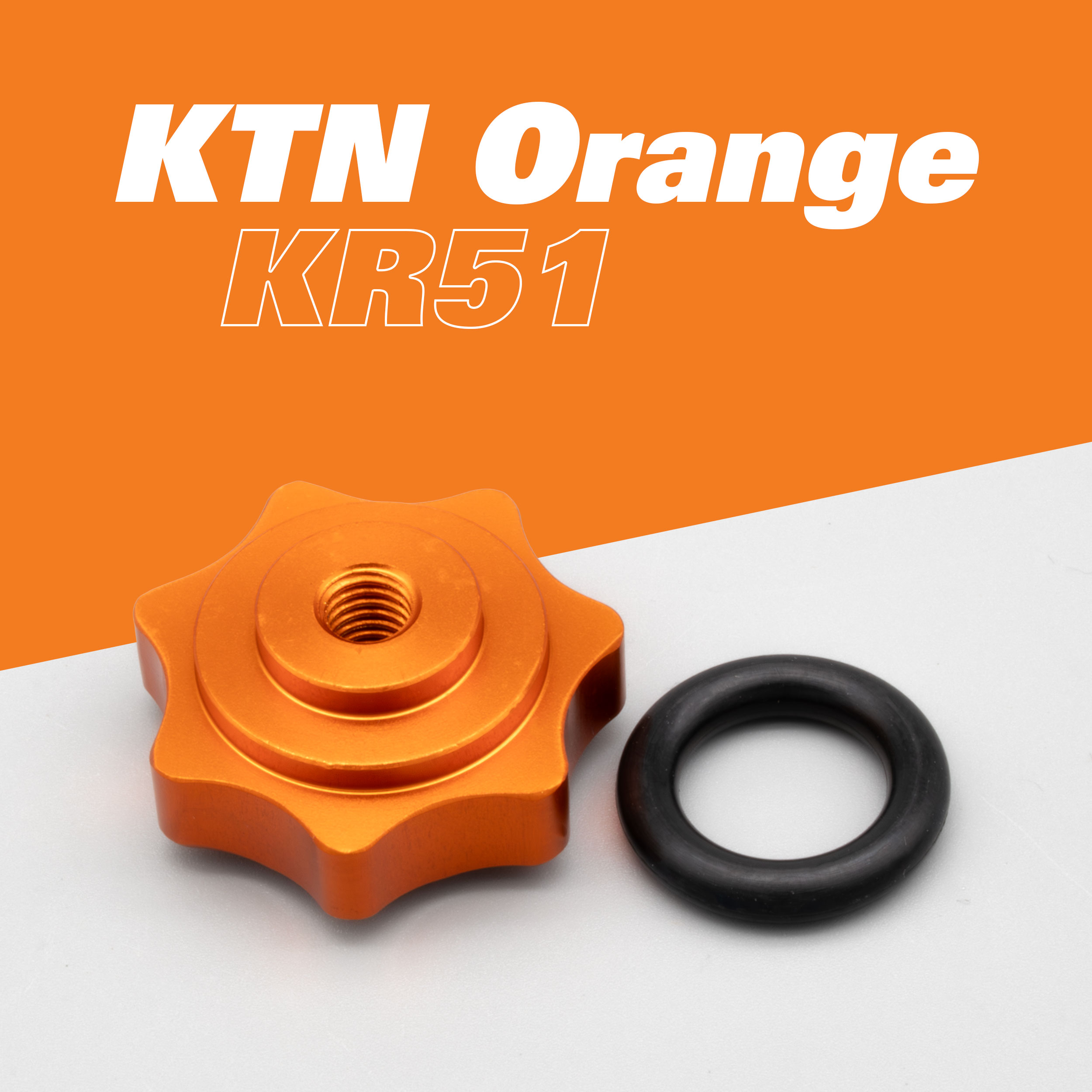 CNC Sterngriffmutter aus Alu f. Haube f. Simson Schwalbe KR51