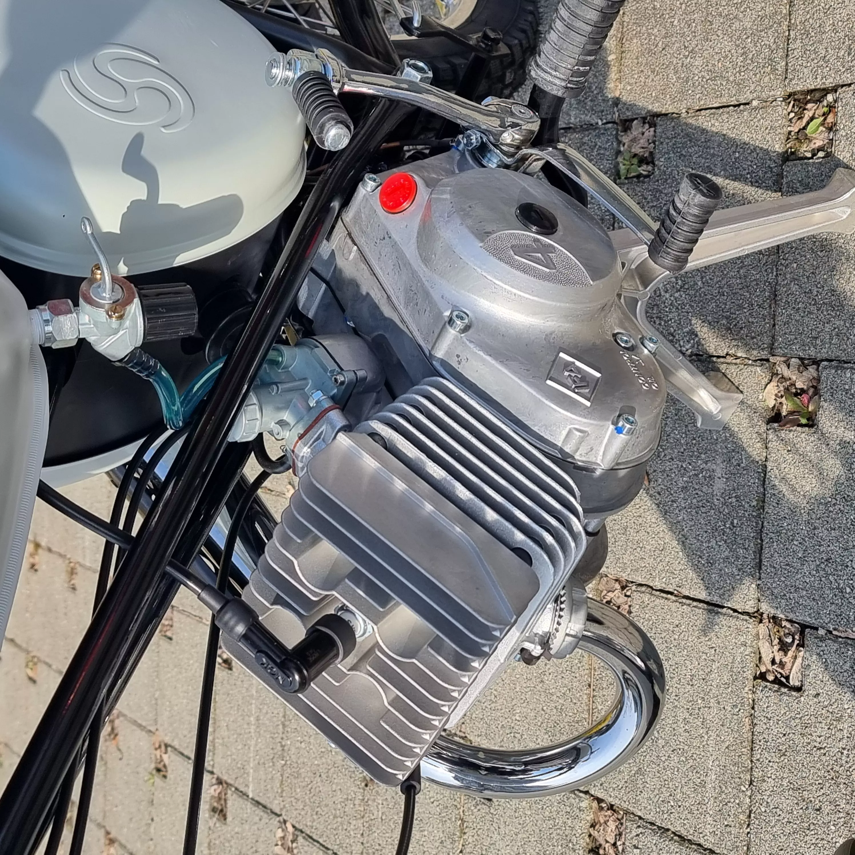 Moped Austauschfahrzeug im Stil einer Simson S51 Enduro Moped Austauschfahrzeug im Stil einer Simson S51 Enduro