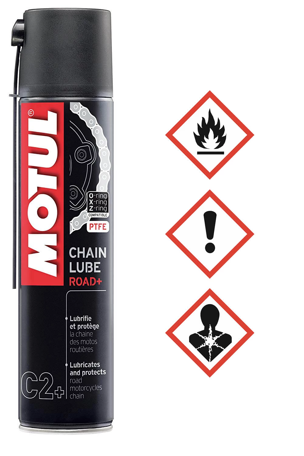 MOTUL C2+ Chain Lube Road+ Kettenspray weiß PTFE vollsyntetisch  400ml