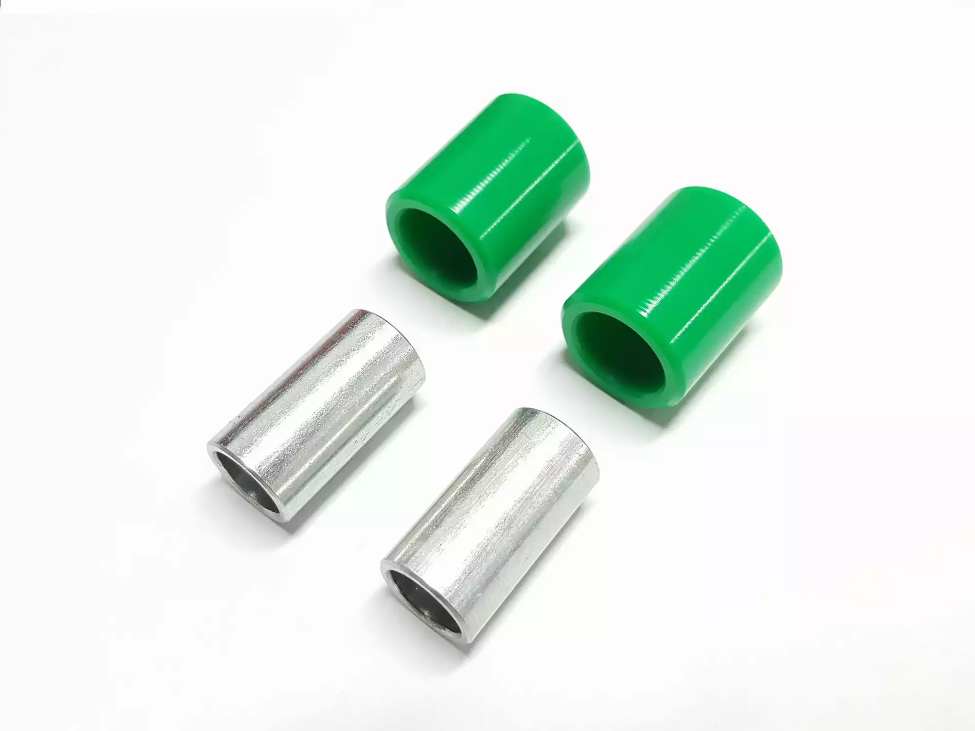 Polyethylen PE Buchse grün+ Innenrohr in SET Tuning KR51 KR50 SR4-