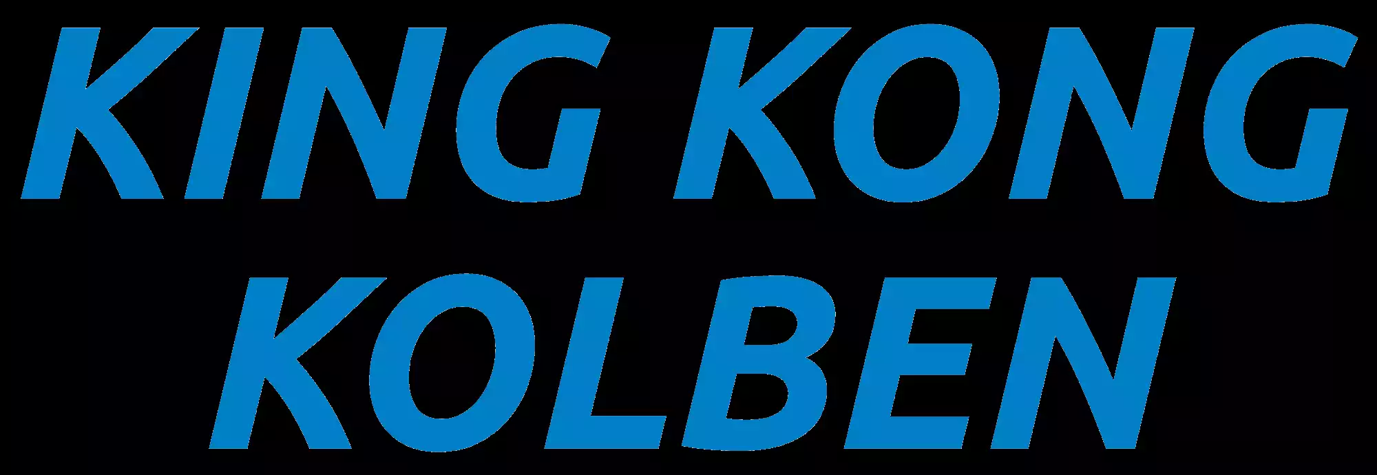 Sticker Aufkleber Klebefolie "KingKongKolben"